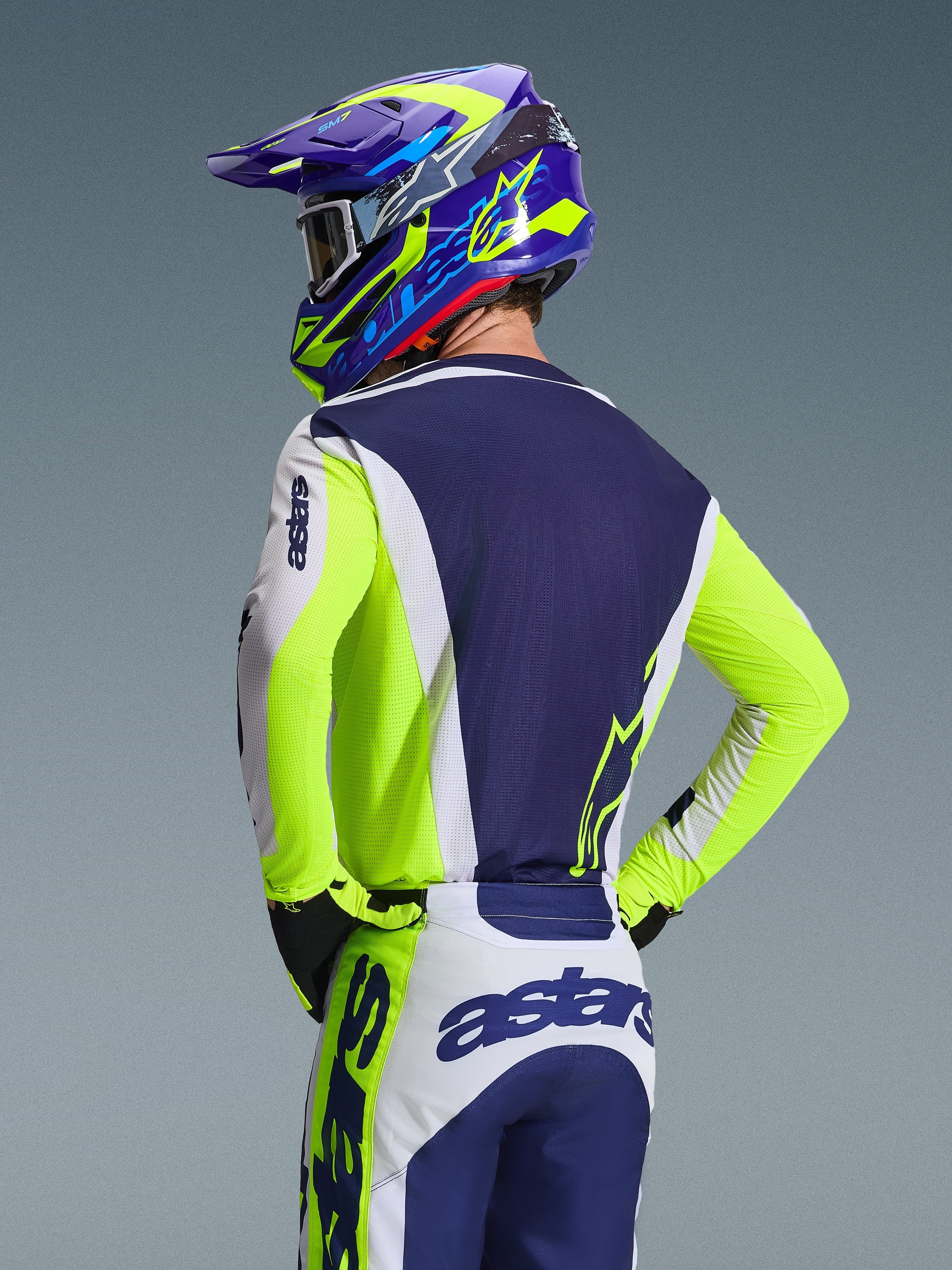 2026 Racer Air Riway - Gray MX Jersey | Alpinestars®