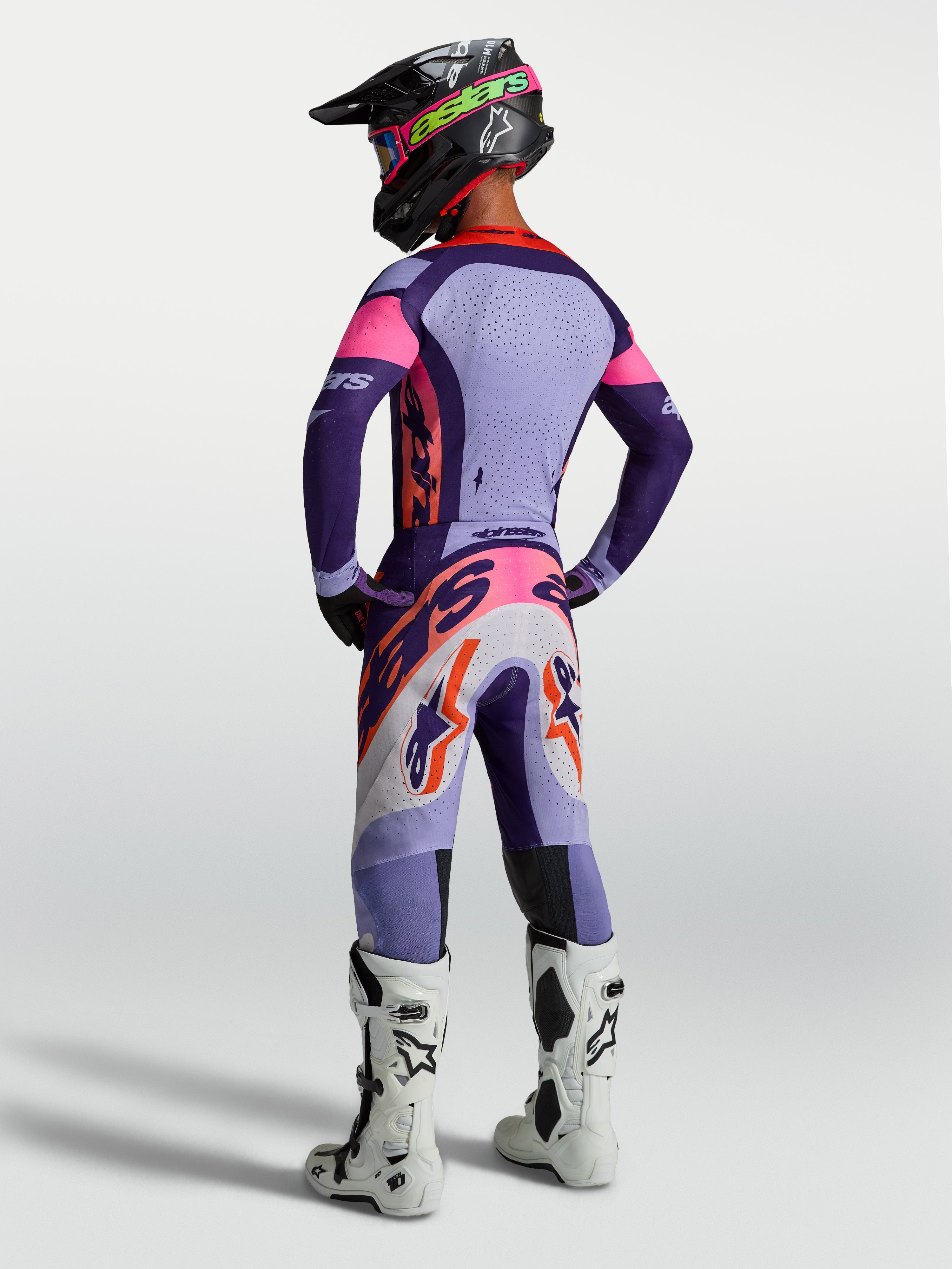 メキT 2027 Supertech Dyna - Purple MX Jersey | Alpinestars®