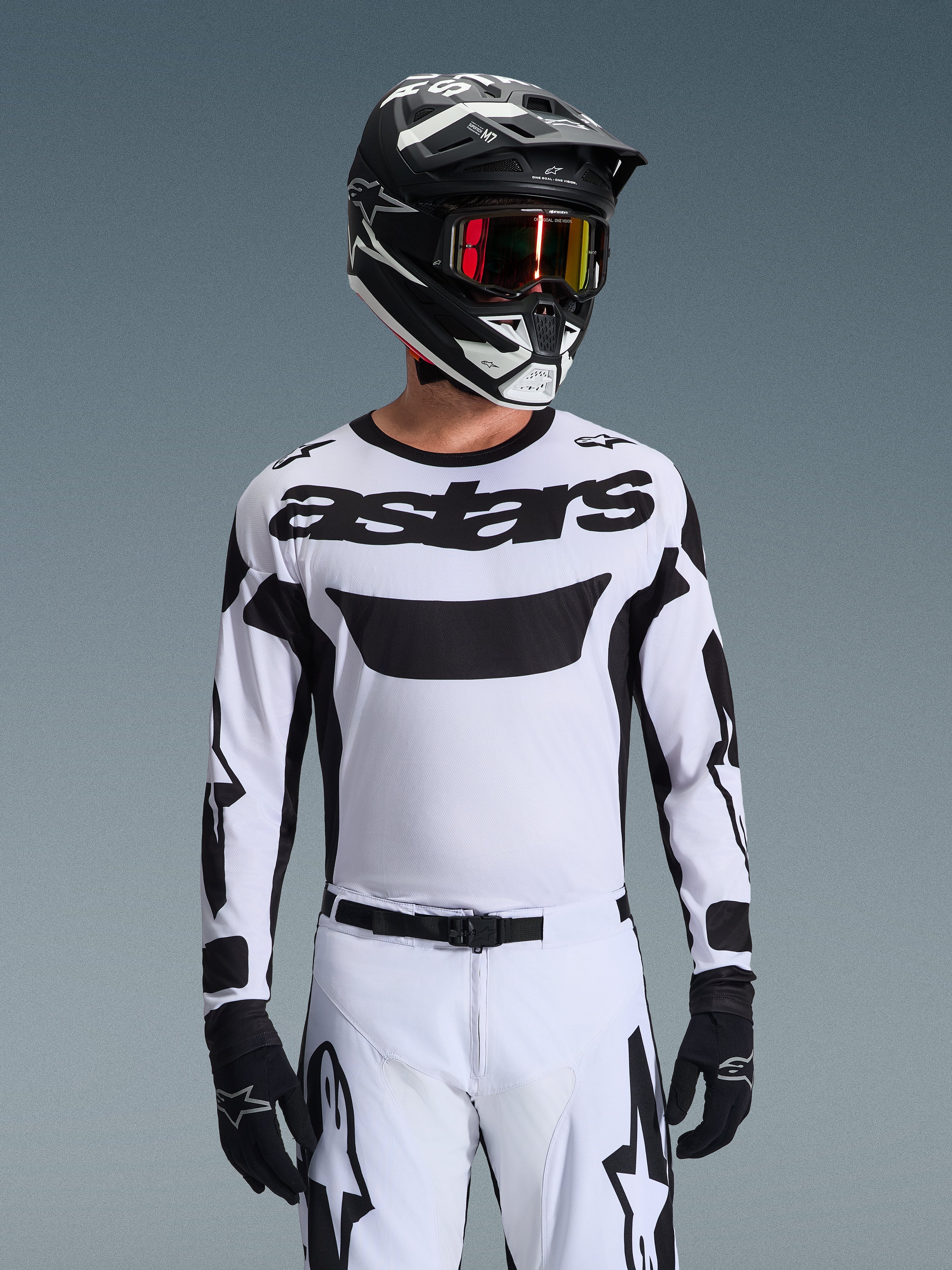 2026 Racer Riway - White MX Jersey | Alpinestars®