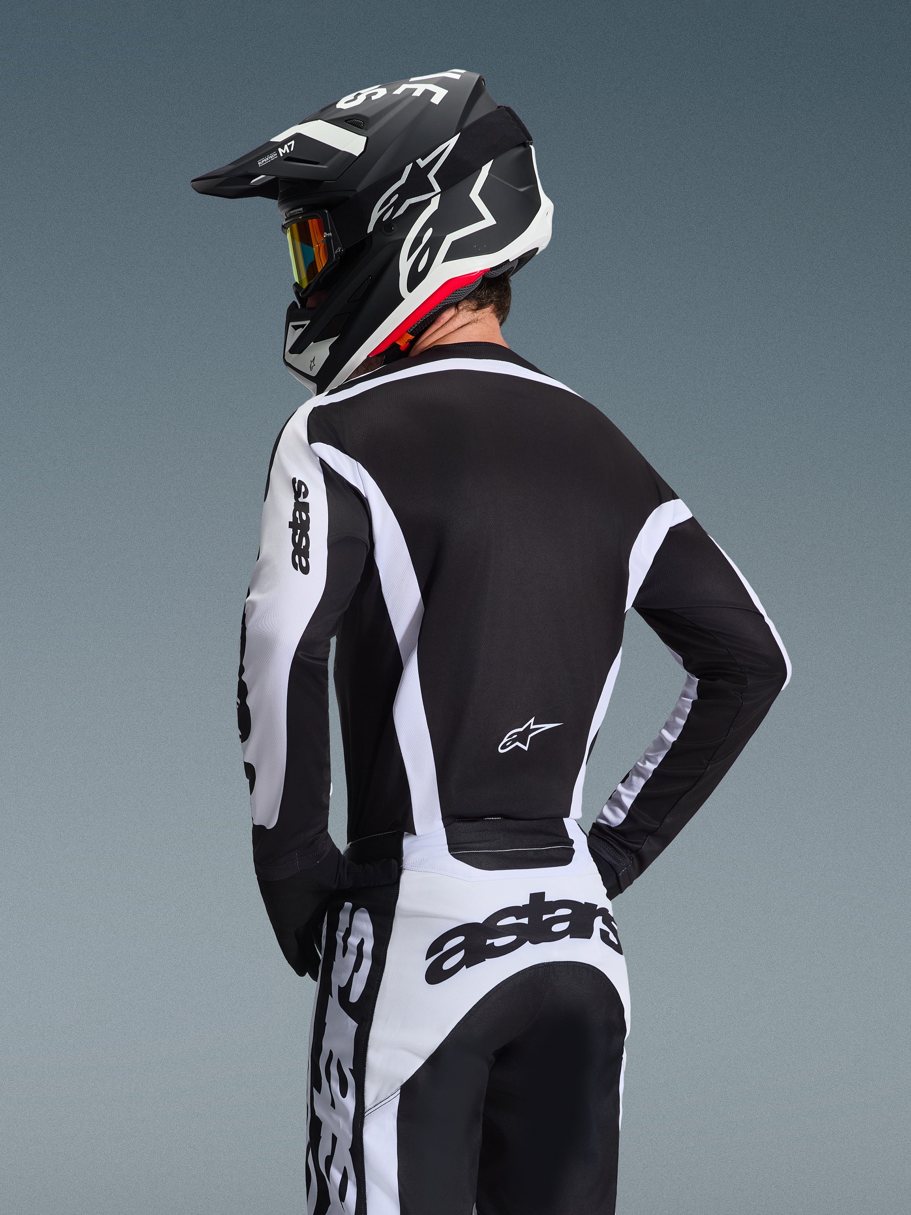 2026 Racer Riway - White MX Jersey | Alpinestars®