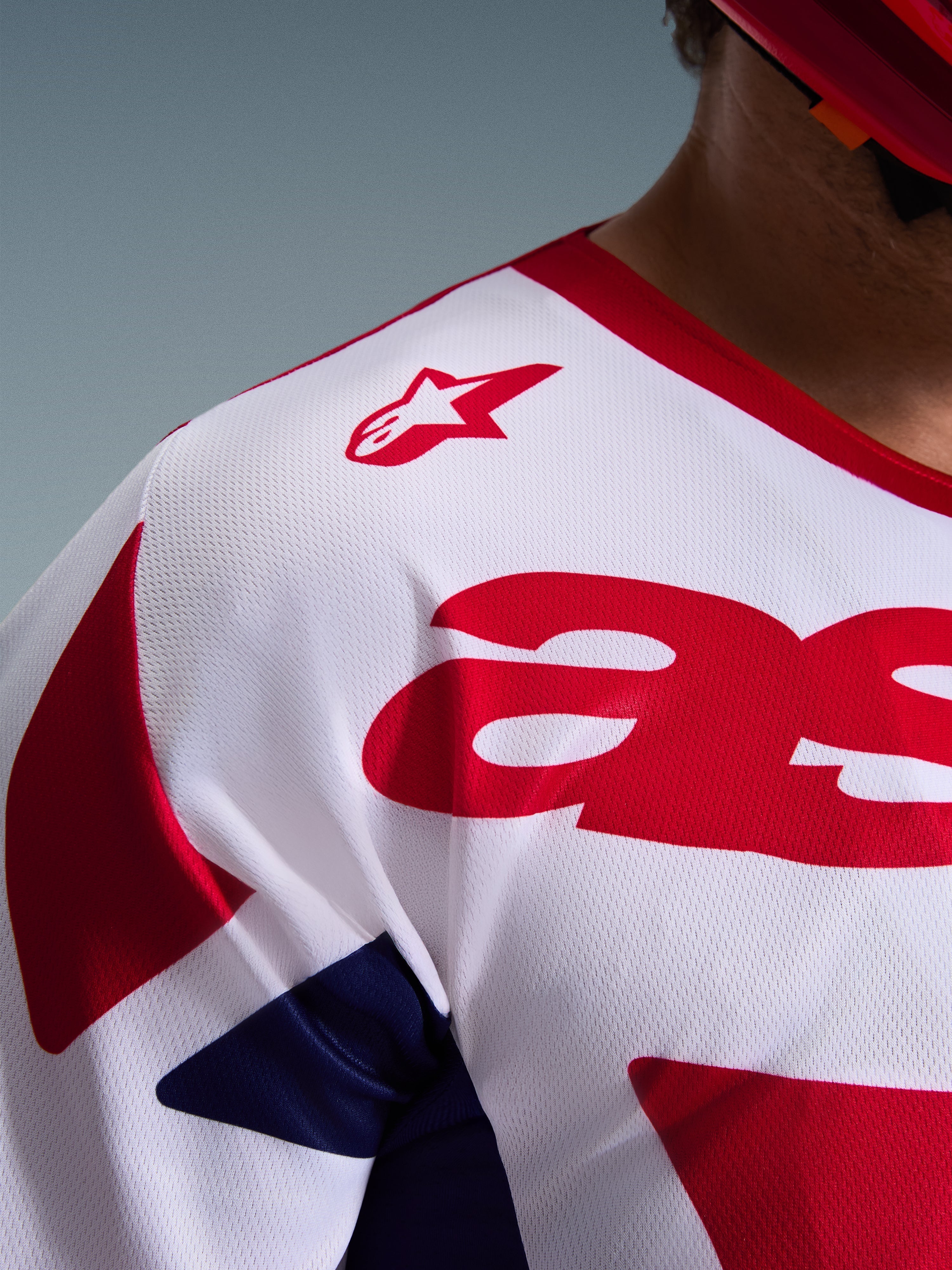 【rara】 Rallye スーツ 52サイズ 紺色/赤/白 2026 Racer Riway - White MX Jersey | Alpinestars®