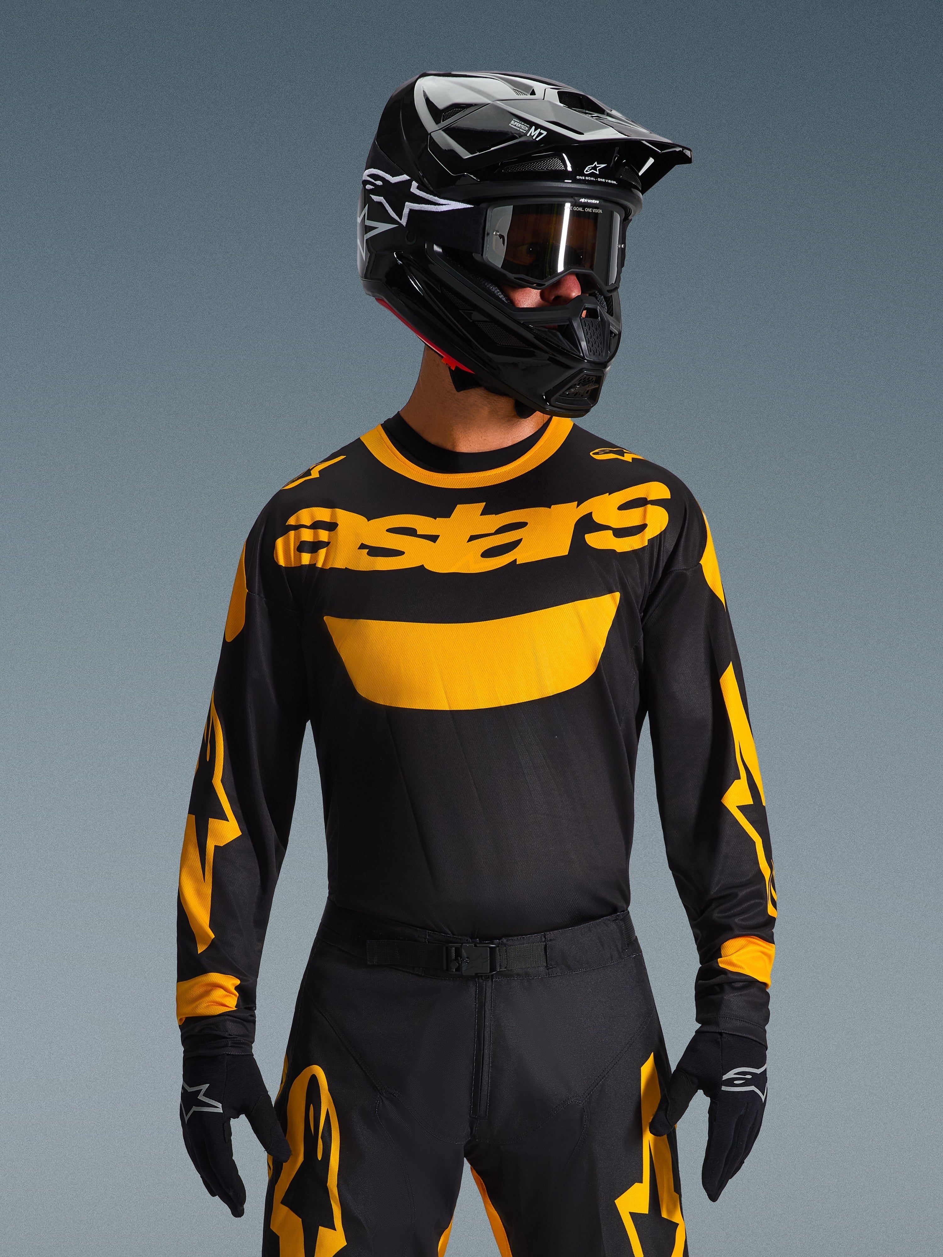 2026 Racer Riway - Yellow MX Jersey | Alpinestars®