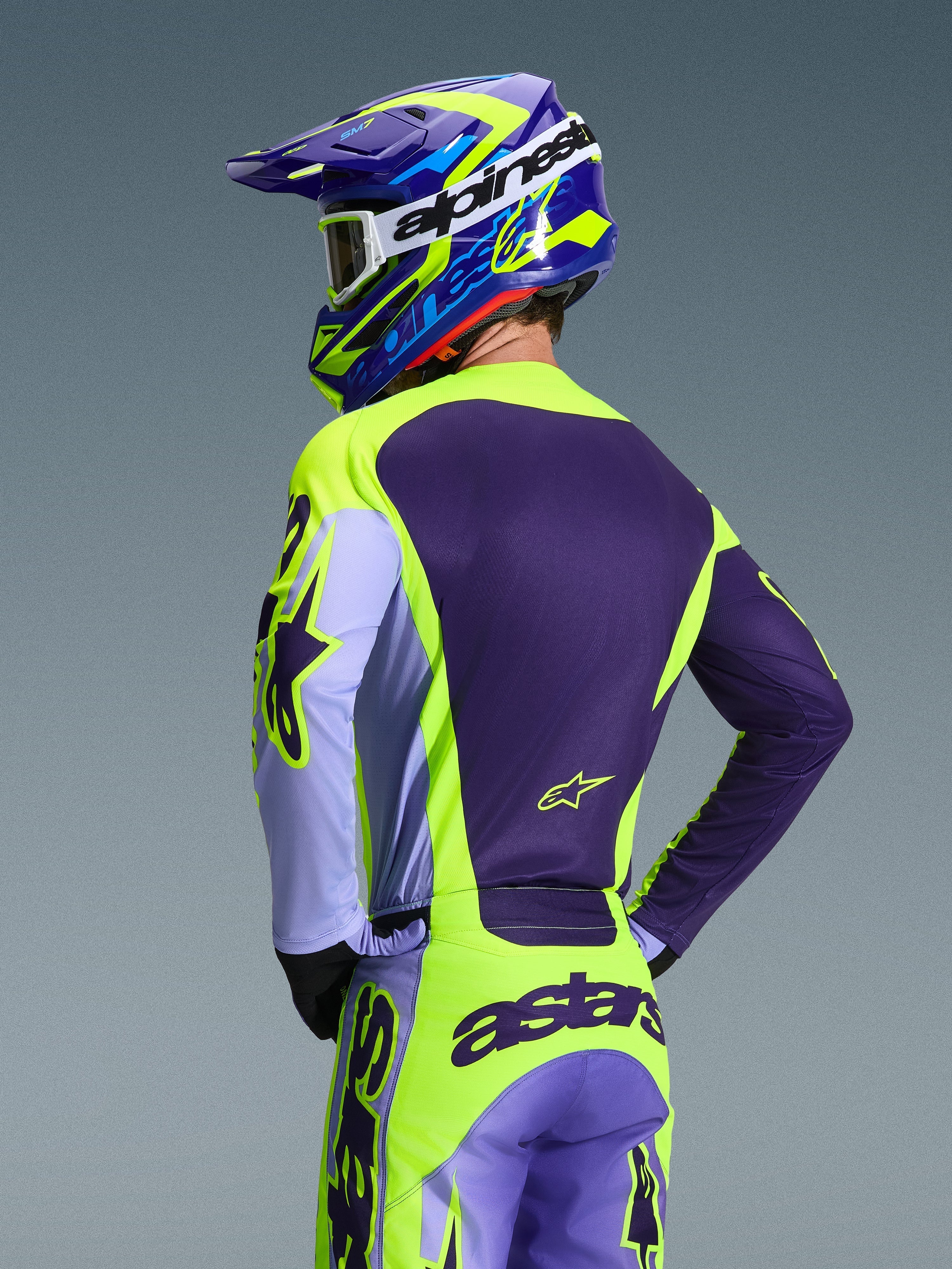 2026 Racer Portl - Yellow MX Jersey | Alpinestars®