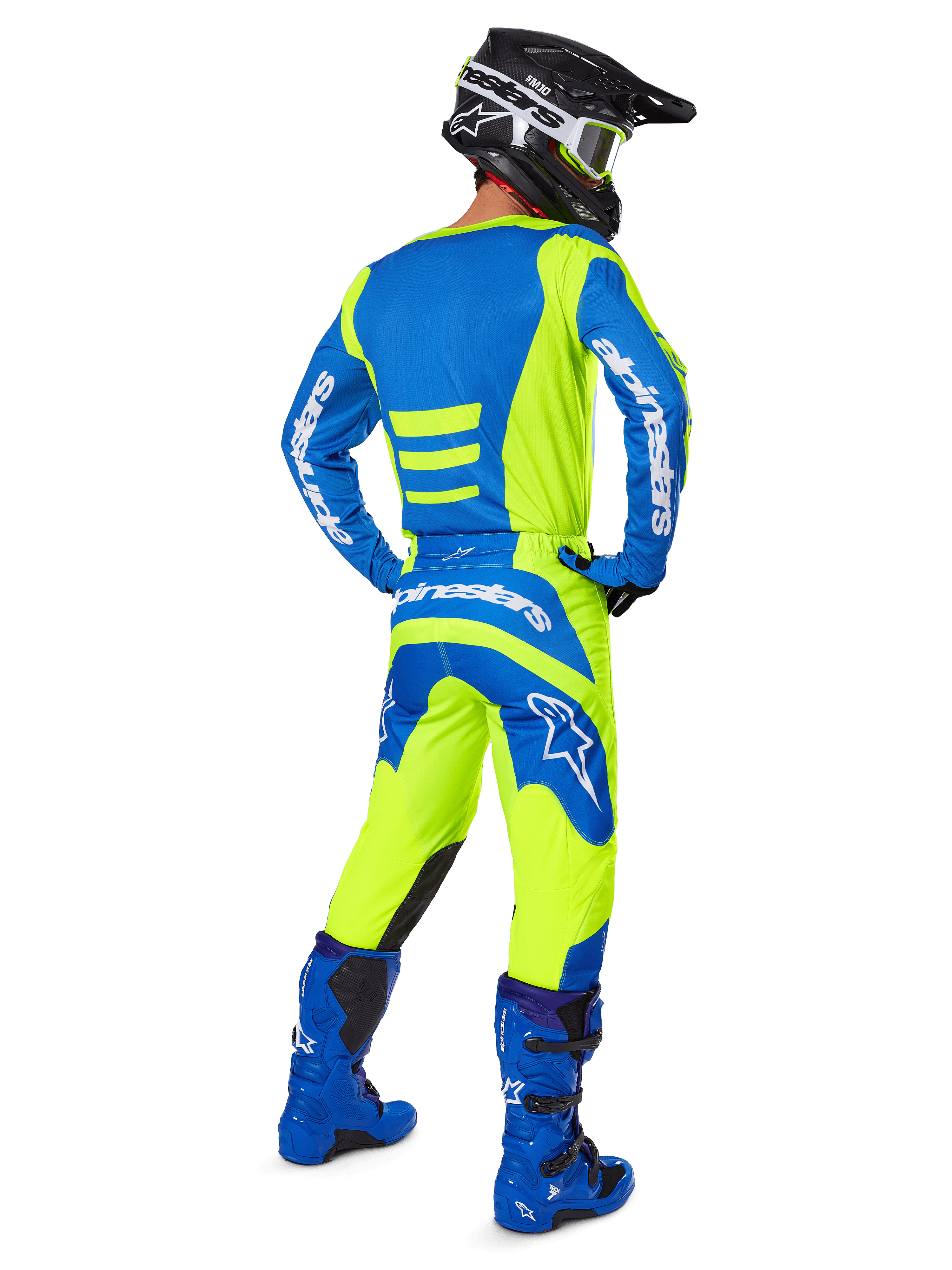 2025 Fluid Haul - Yellow Fluo MX Jersey | Alpinestars®
