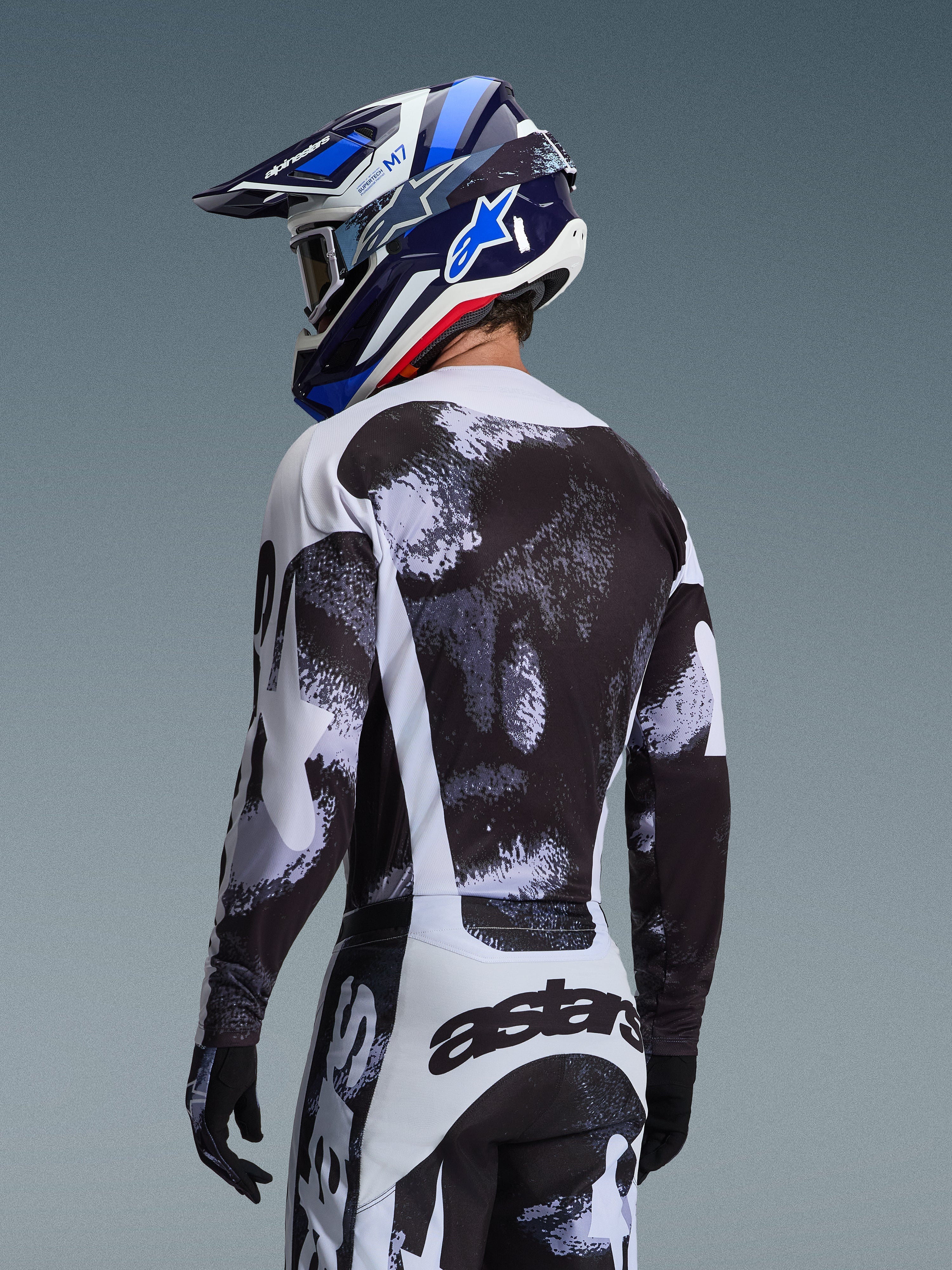2026 Racer Lahnd - Black MX Jersey | Alpinestars®