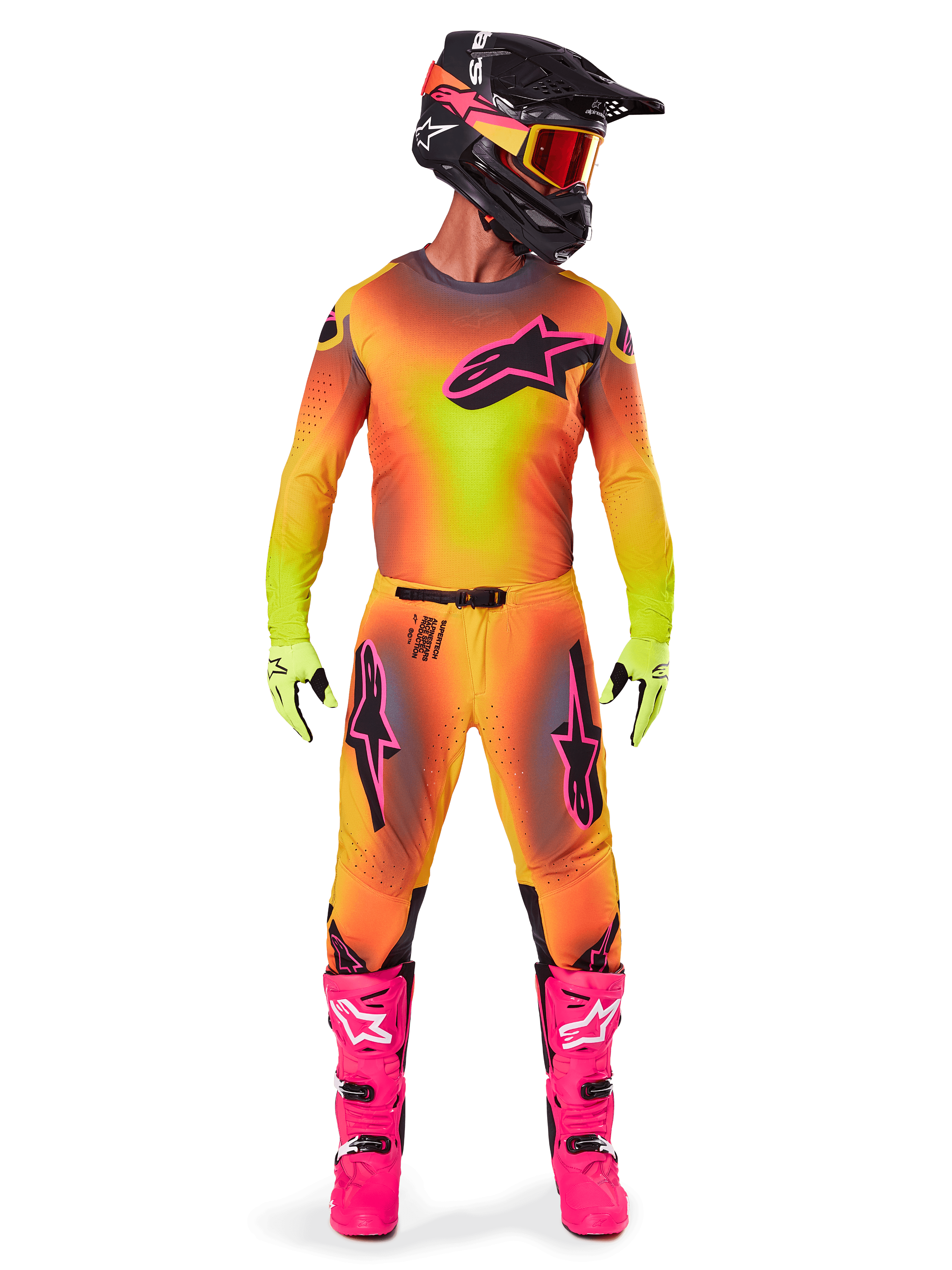 2025 Supertech Lipan - Yellow MX Gear Set