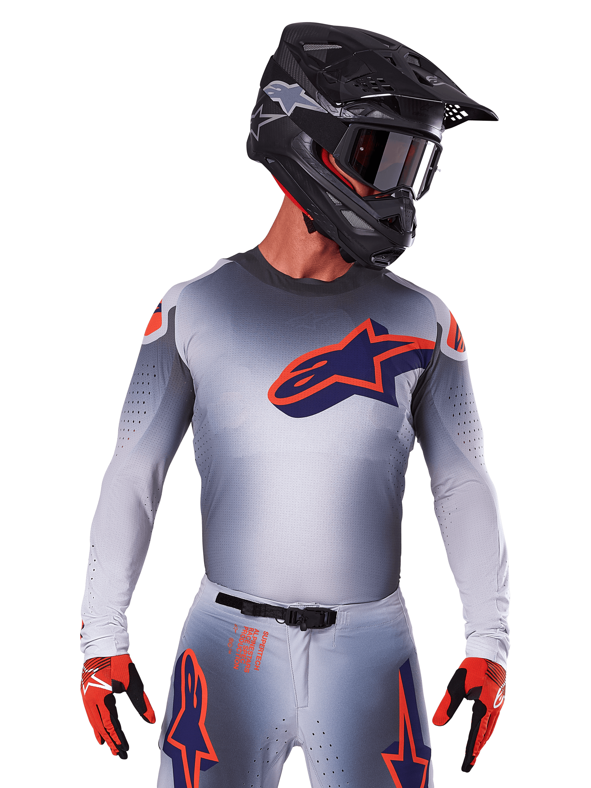 2025 Supertech Lipan - Gray MX Jersey | Alpinestars® 2025 Supertech Lipan - Gray MX Jersey | Alpinestars®