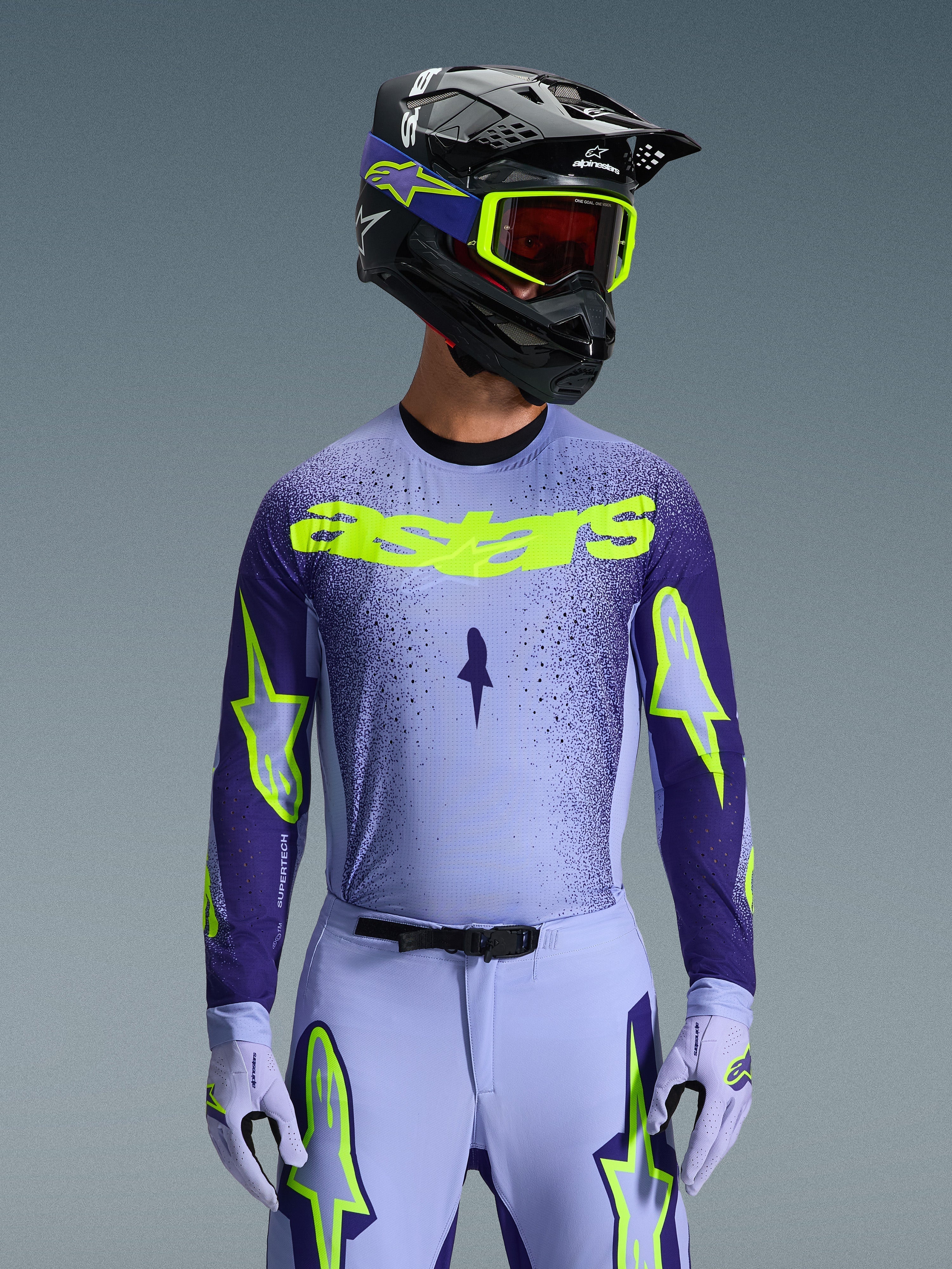 Supertech MX - Yellow MX Gloves | Alpinestars®
