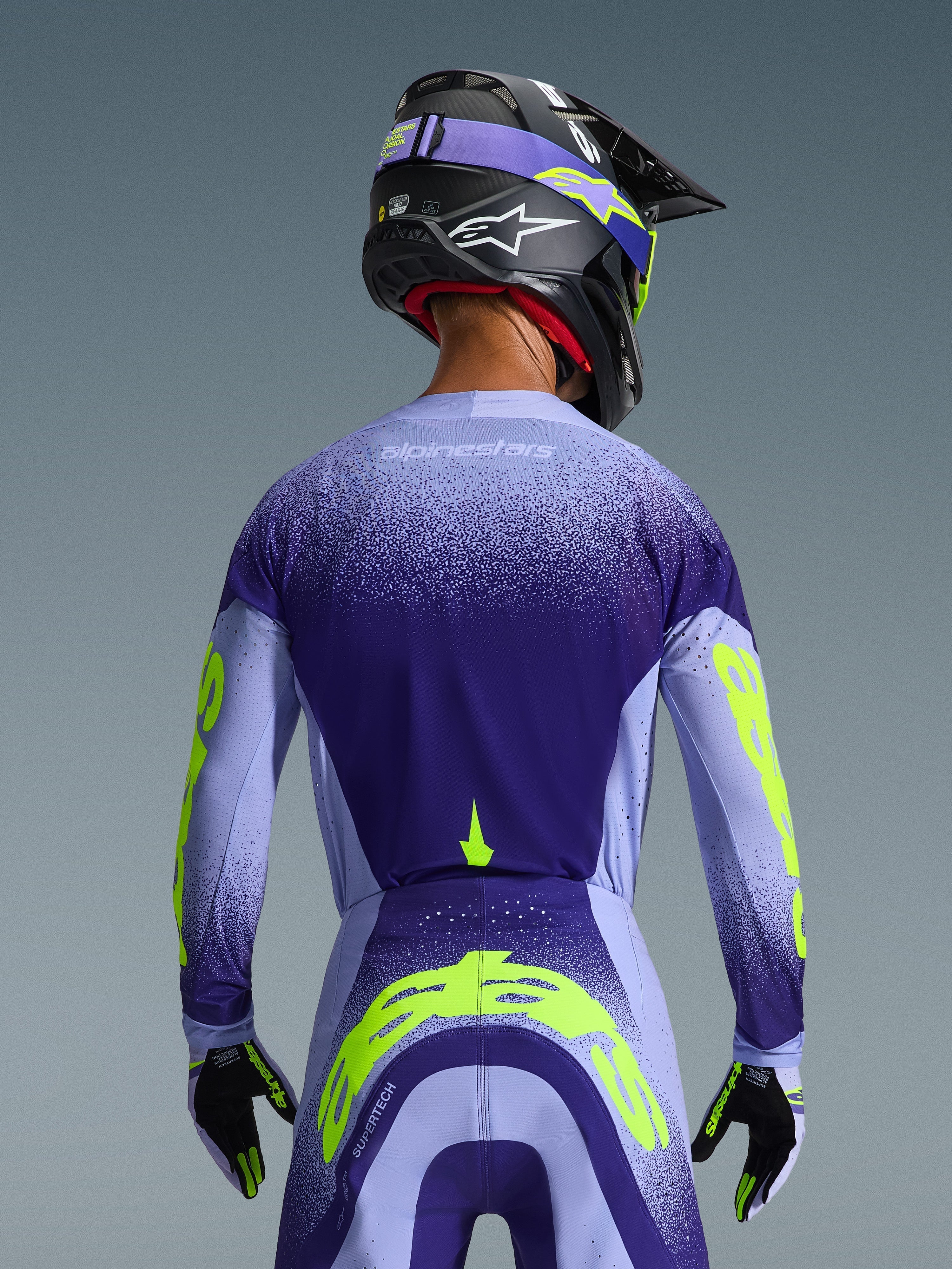 2026 Supertech Scenz - Purple MX Jersey | Alpinestars®