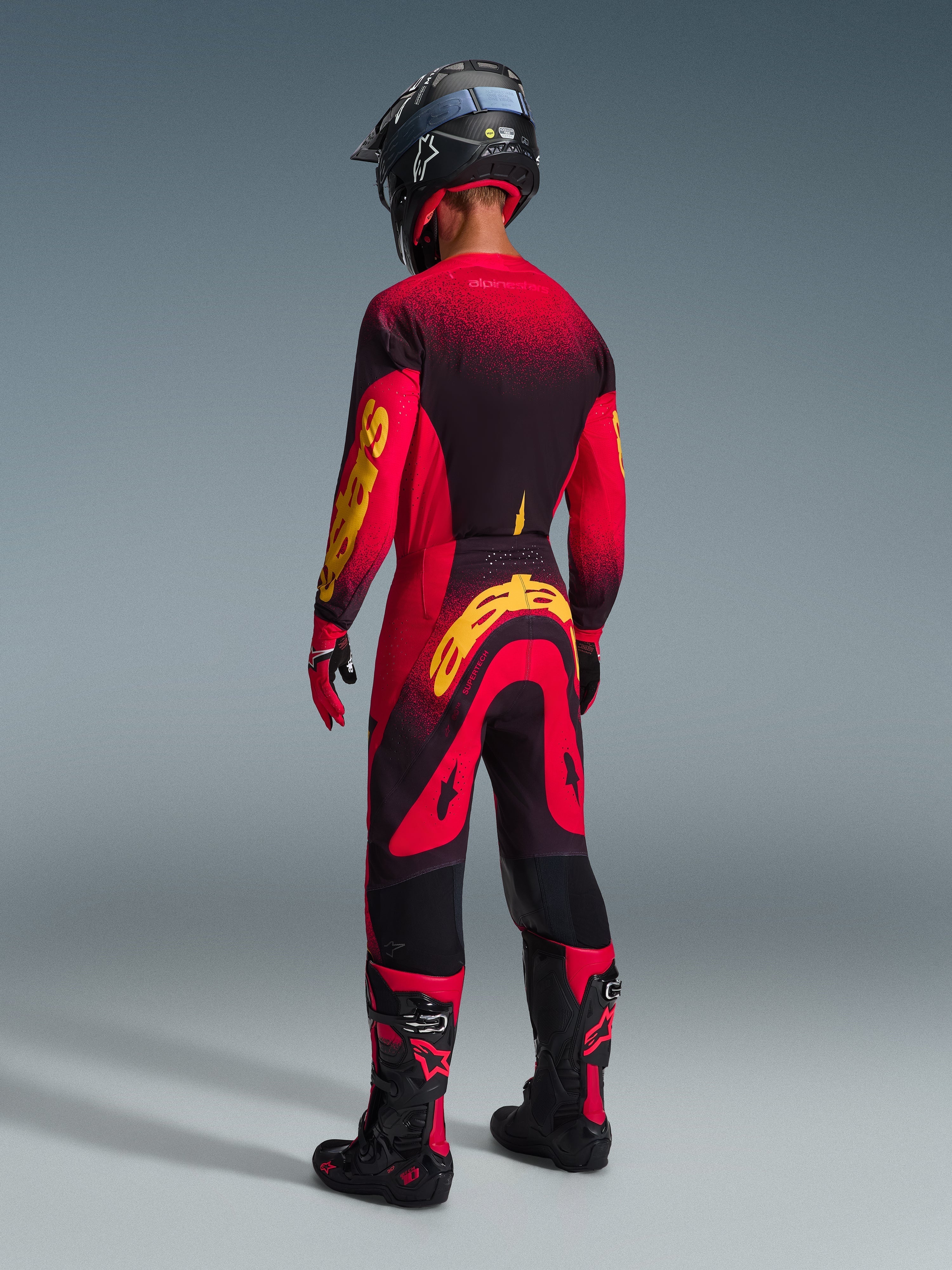 2026 Supertech Scenz - Red MX Jersey | Alpinestars®