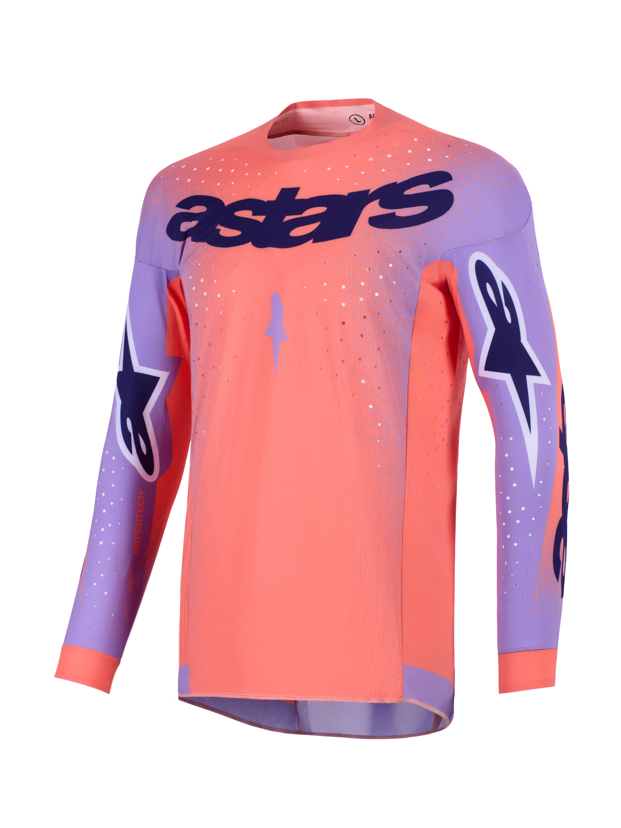 2026 Supertech Scenz - Hot Coral MX Jersey | Alpinestars® 2026 Supertech Scenz - Hot Coral MX Jersey | Alpinestars®