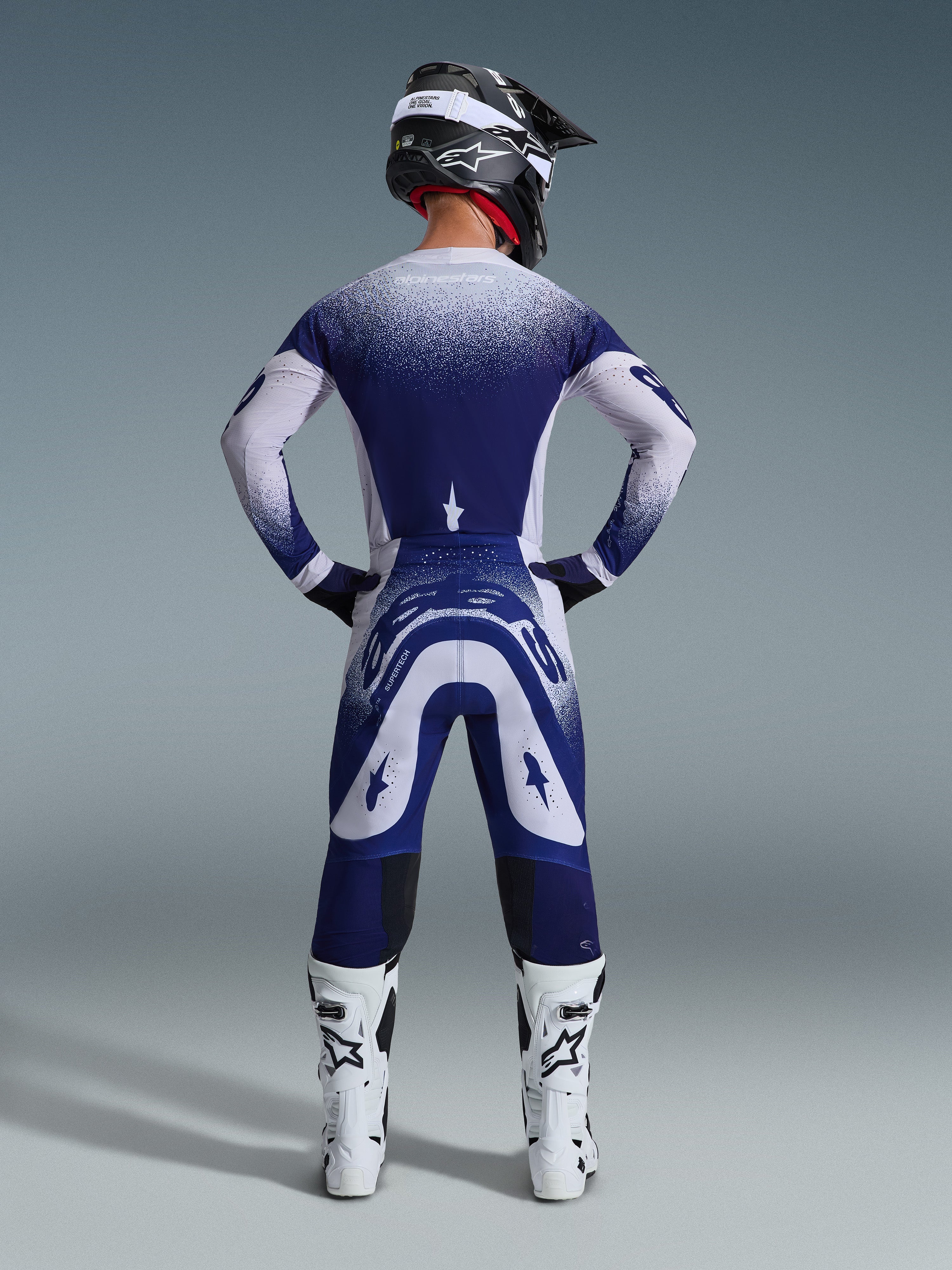2026 Supertech Scenz - Gray MX Jersey | Alpinestars®