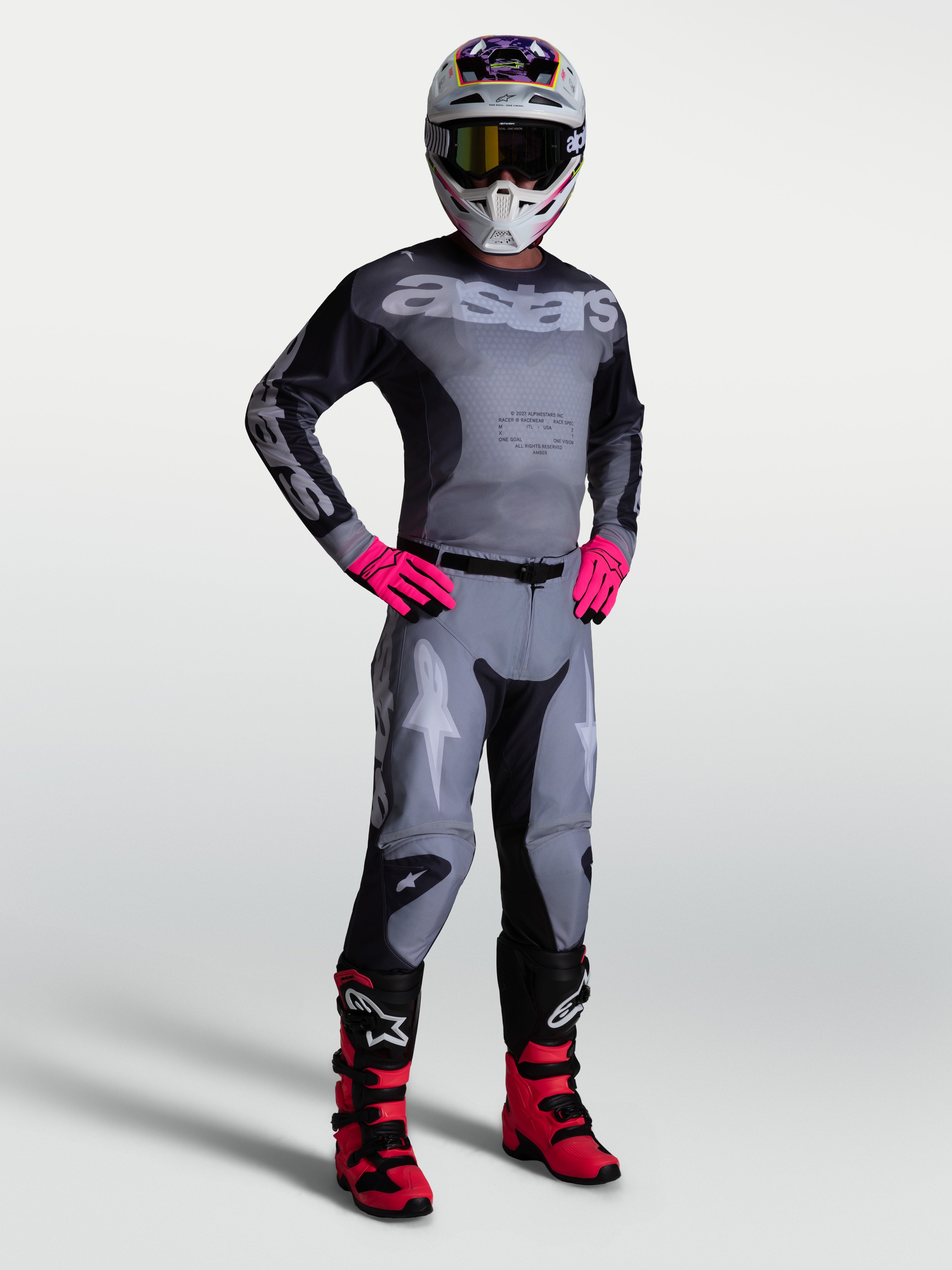 Racer Amber - Orange MX Gear Set | Alpinestars®