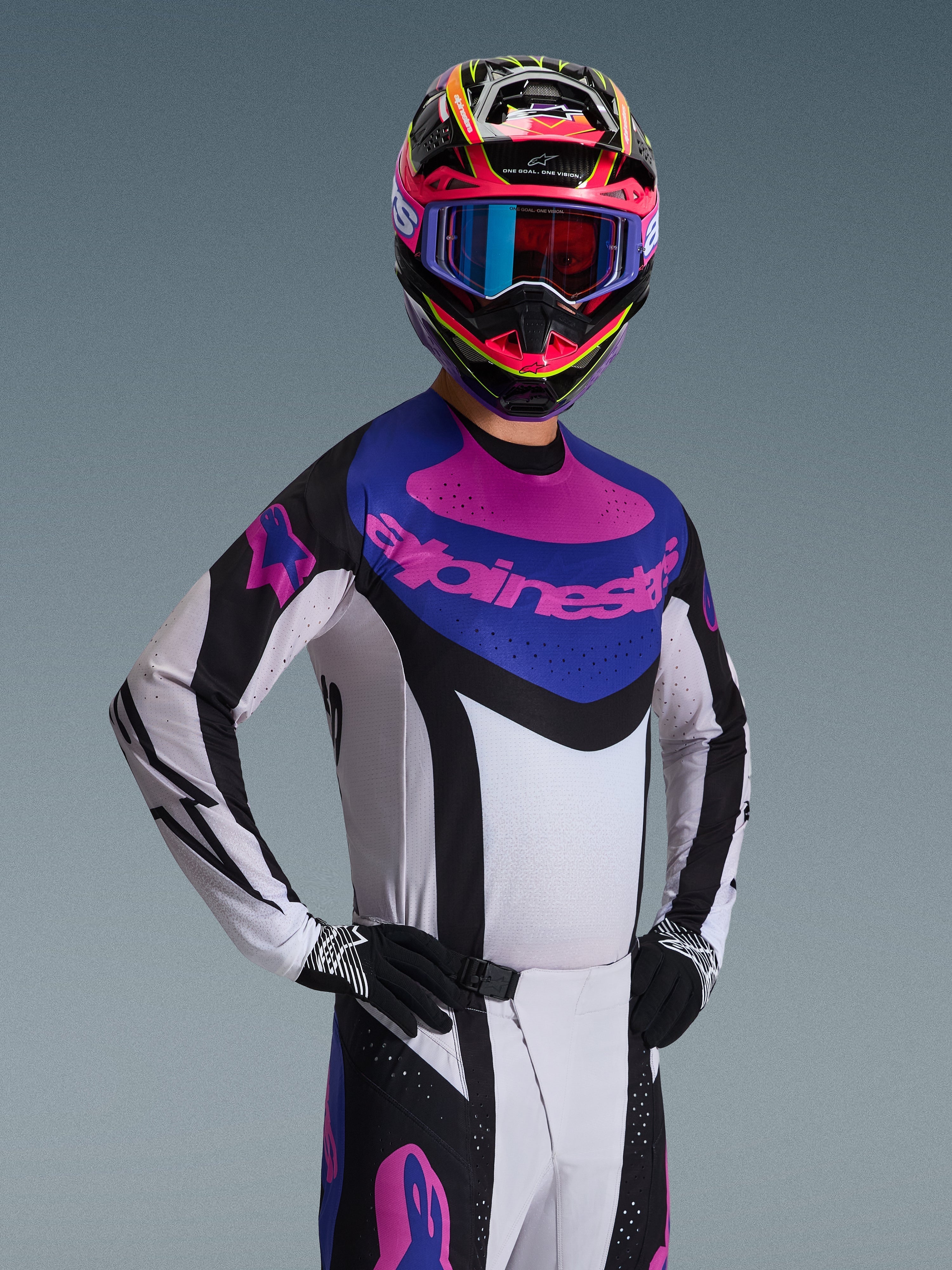 ウェア knsk 2026 Techstar Knif - MX Jersey | Alpinestars®