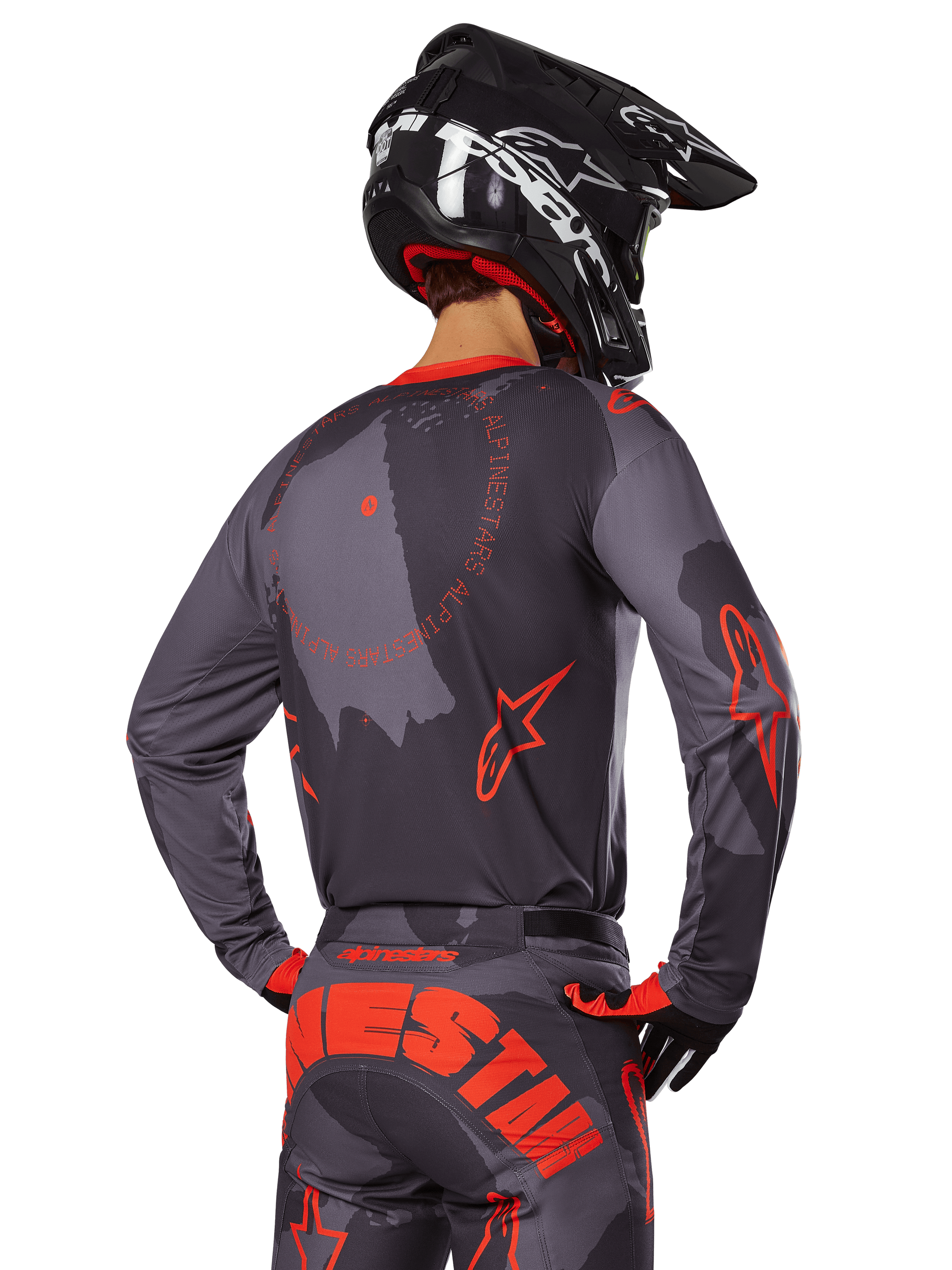 2025 Racer Hollow - Gray MX Jersey | Alpinestars®