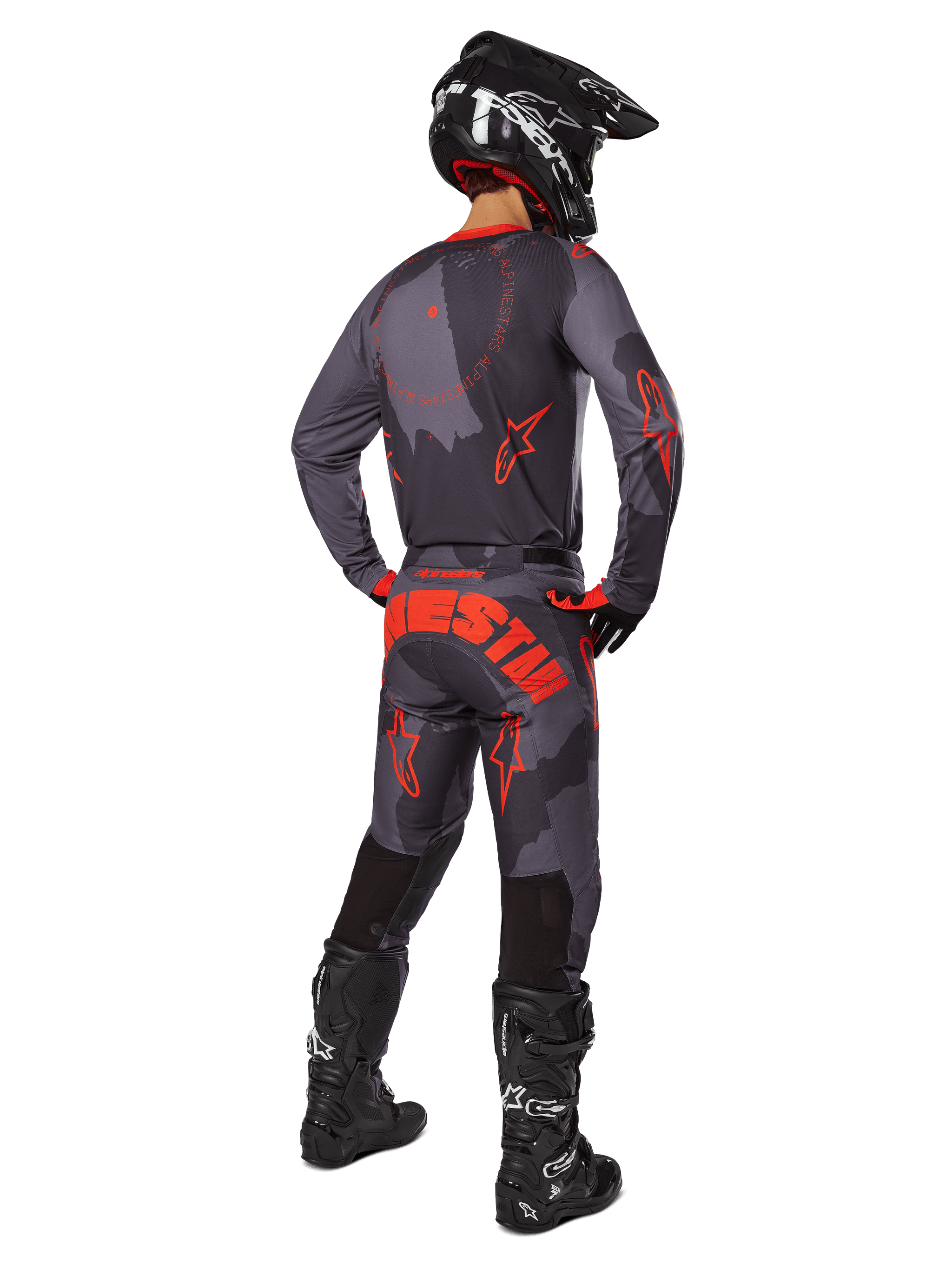 2025 Racer Hollow - Red MX Gear Set | Alpinestars® 2025 Racer Hollow - Red MX Gear Set | Alpinestars®