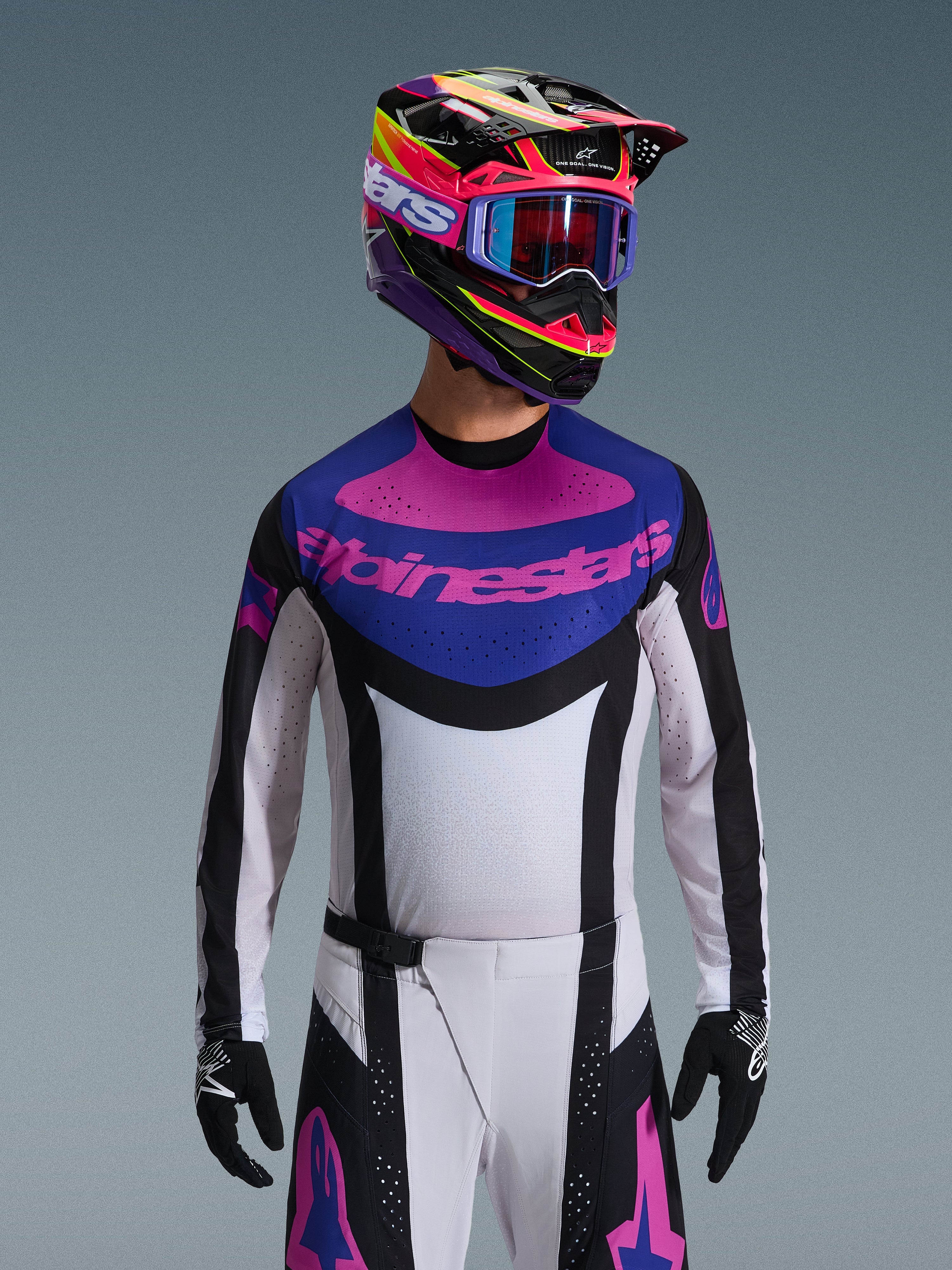 コイツ 2026 Techstar Knif - Black MX Jersey | Alpinestars®
