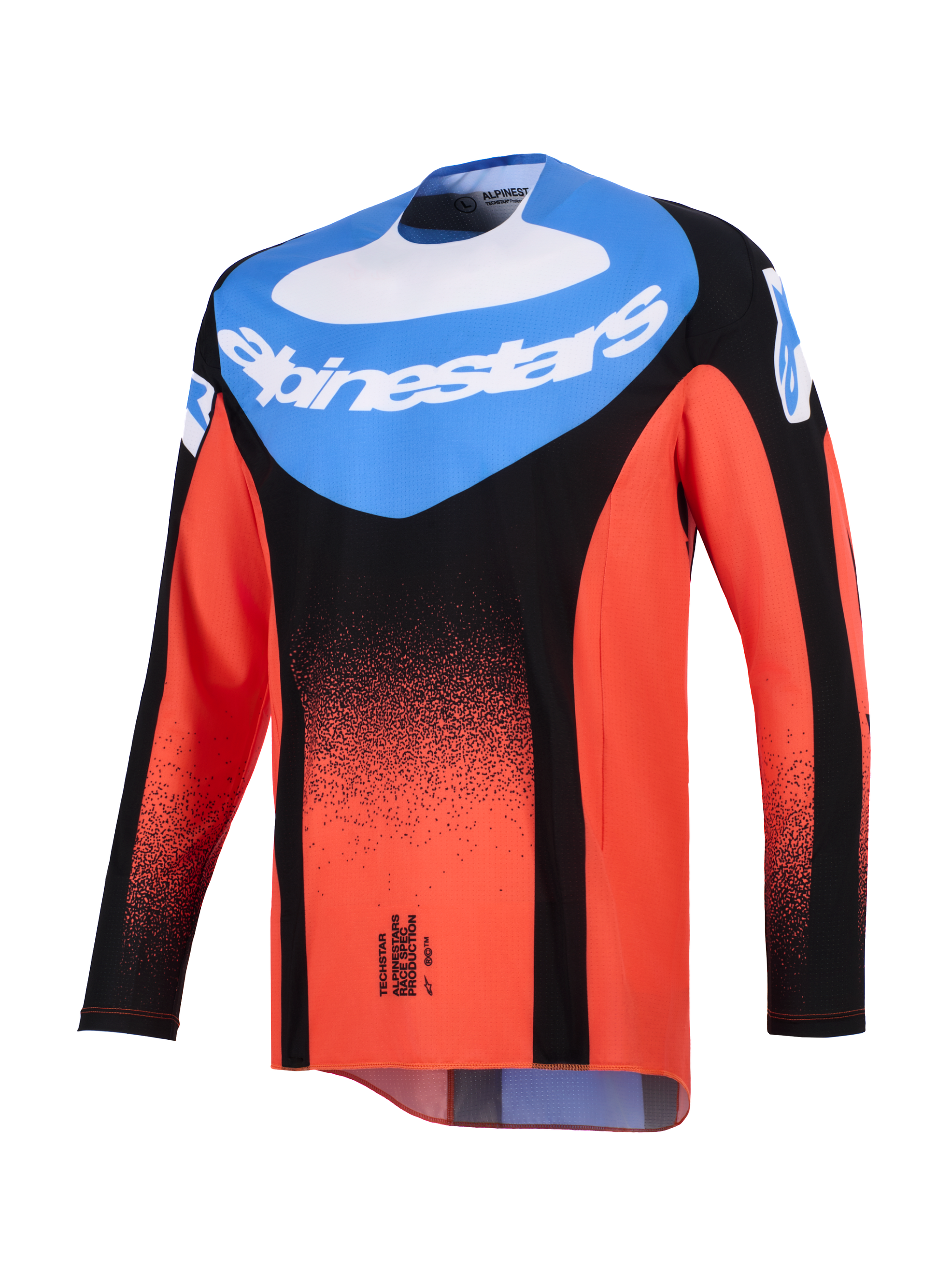 2026 Techstar Knif - Black MX Jersey | Alpinestars® 2026 Techstar Knif - Black MX Jersey | Alpinestars®