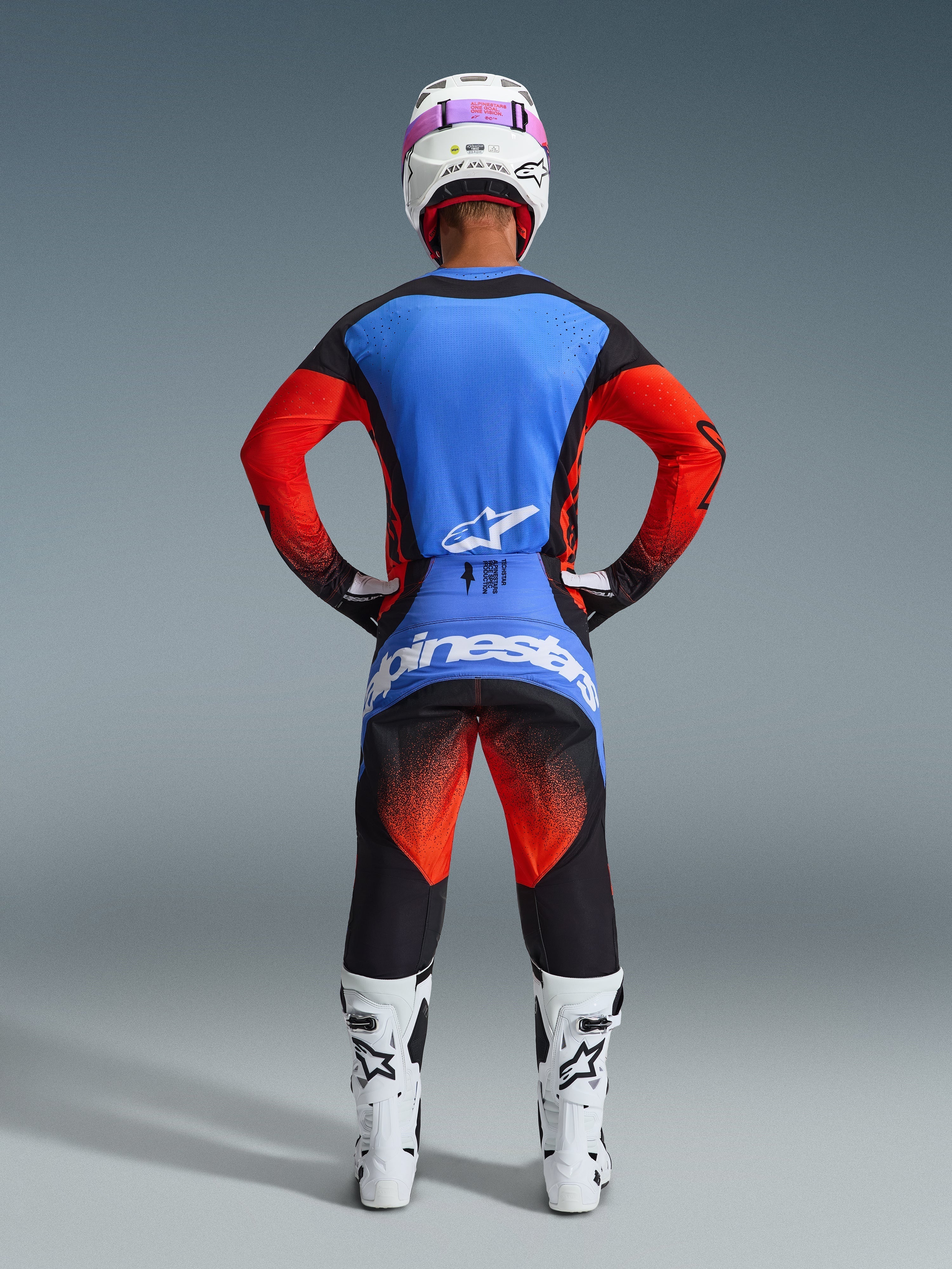 2026 Techstar Knif - Black MX Jersey | Alpinestars®