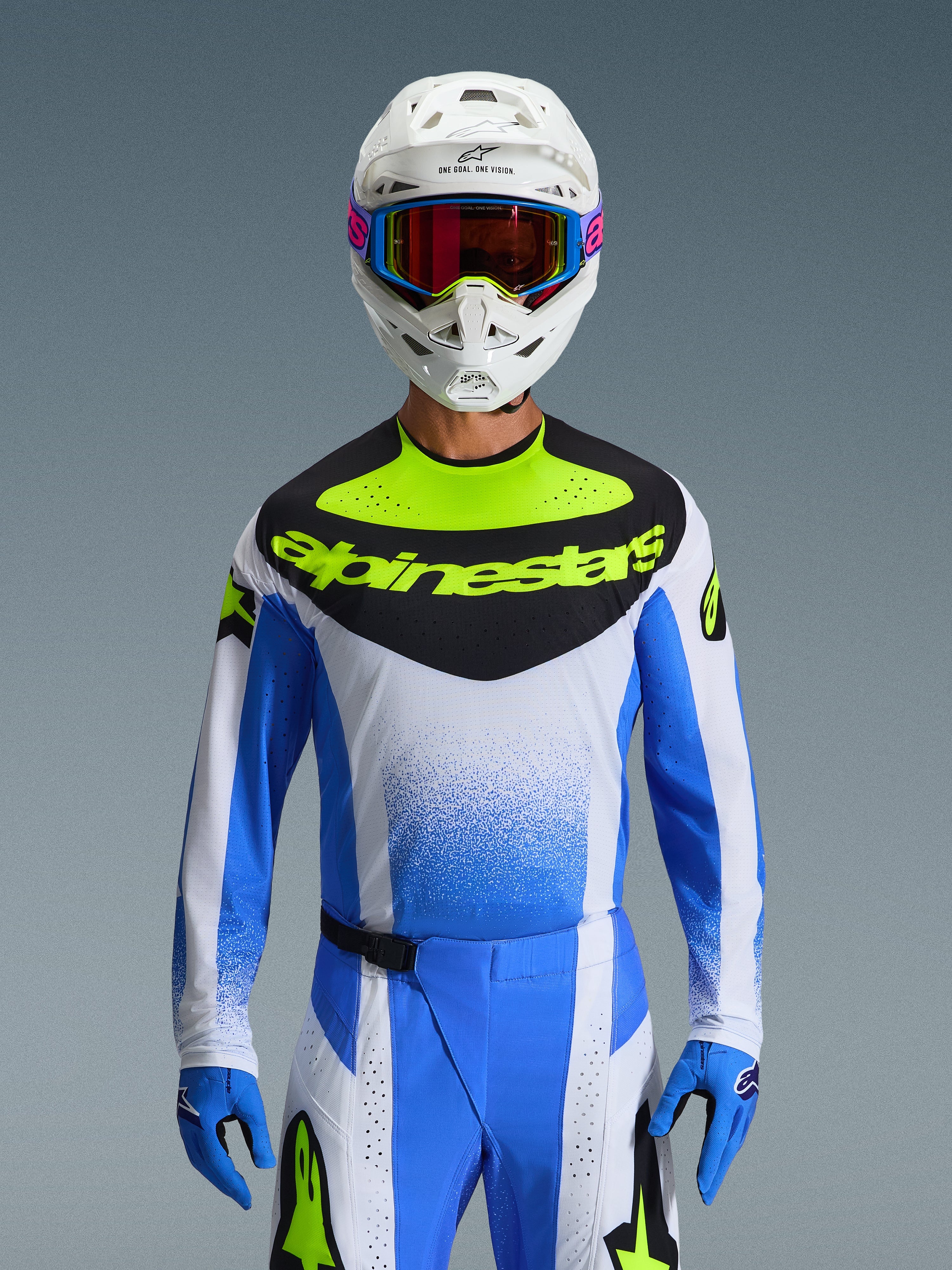 2026 Techstar Knif - Black MX Jersey | Alpinestars®
