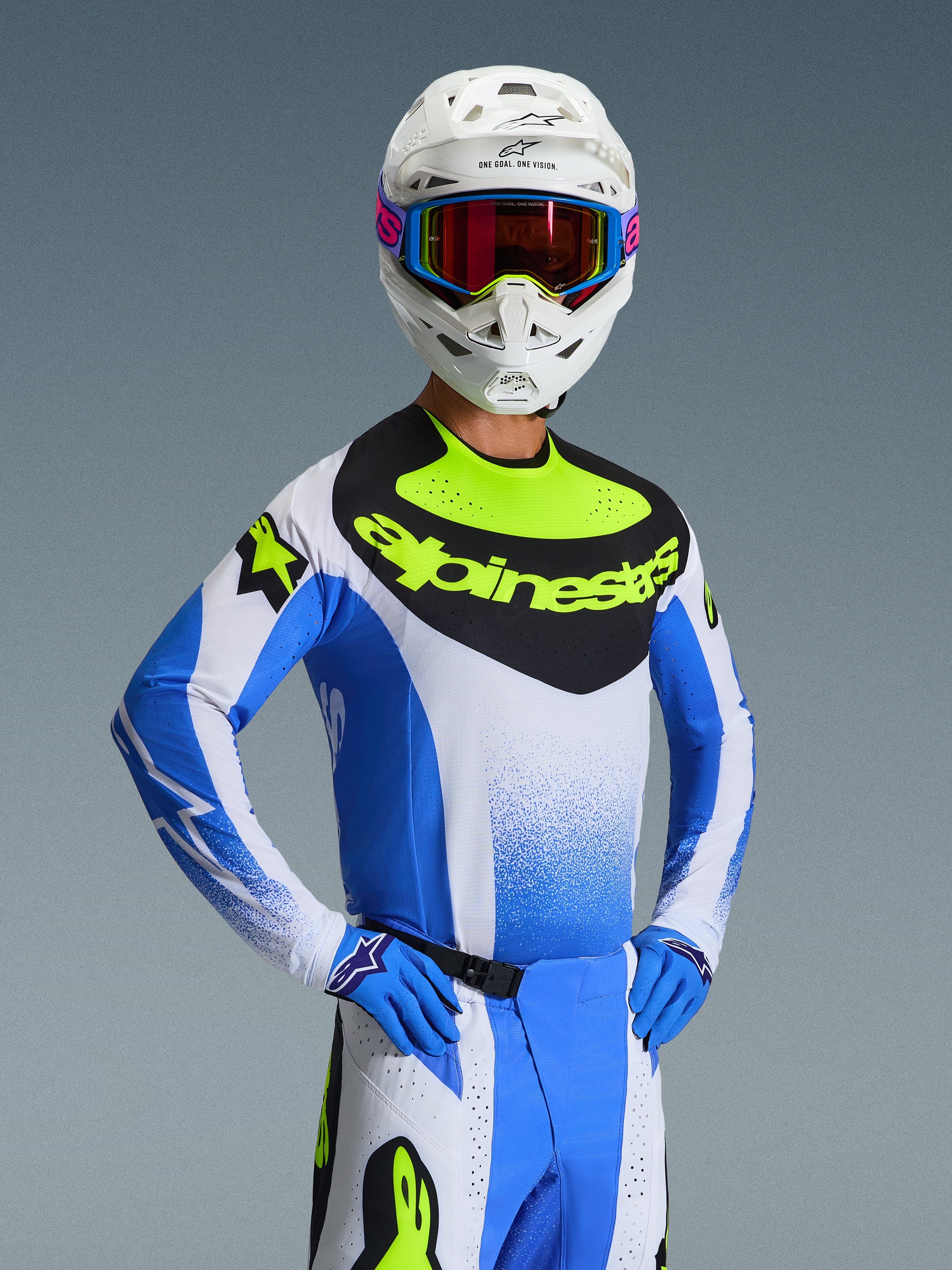 2026 Techstar Knif - Black MX Jersey | Alpinestars®