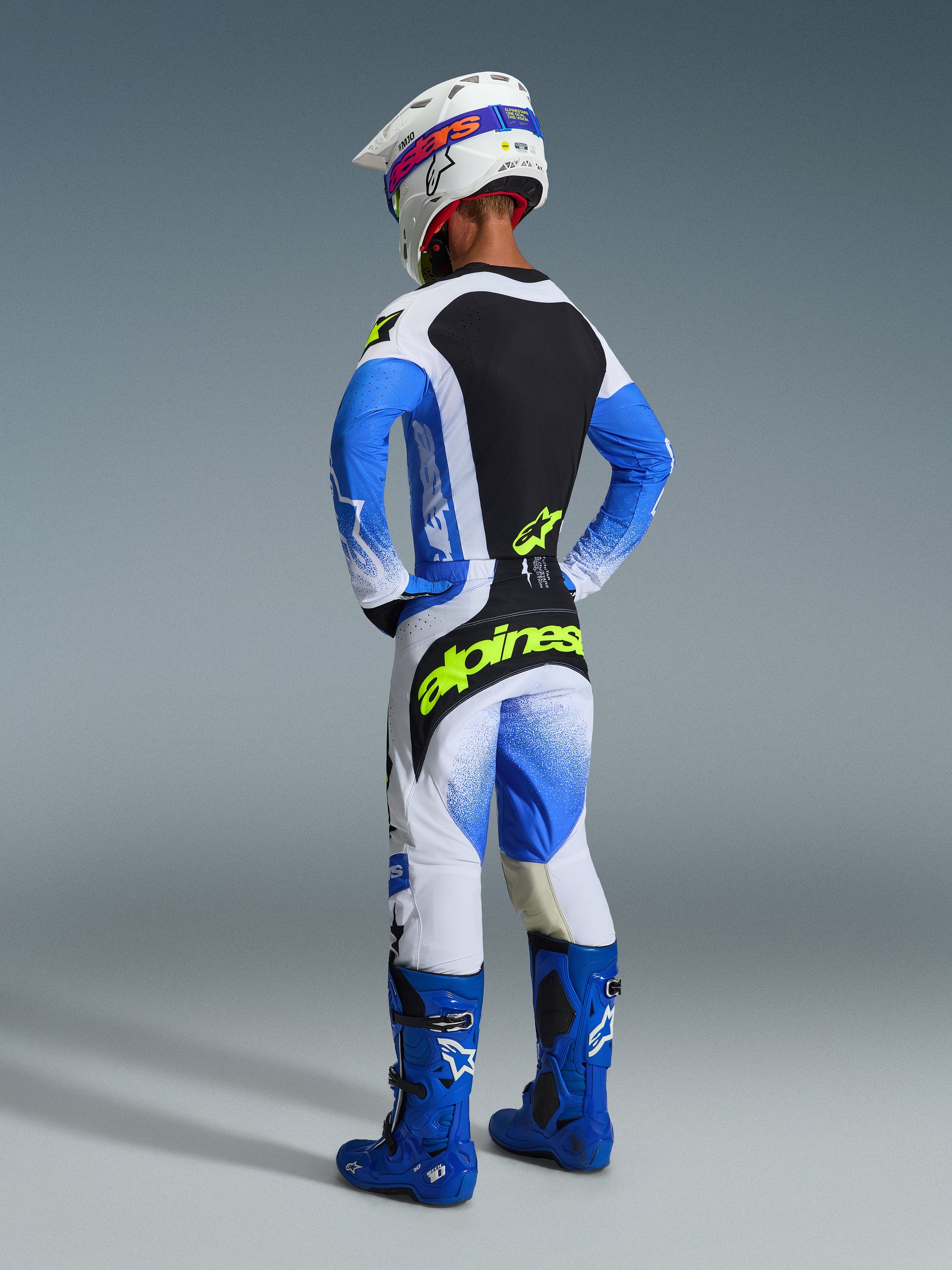 2026 Techstar Knif - Black MX Jersey | Alpinestars®