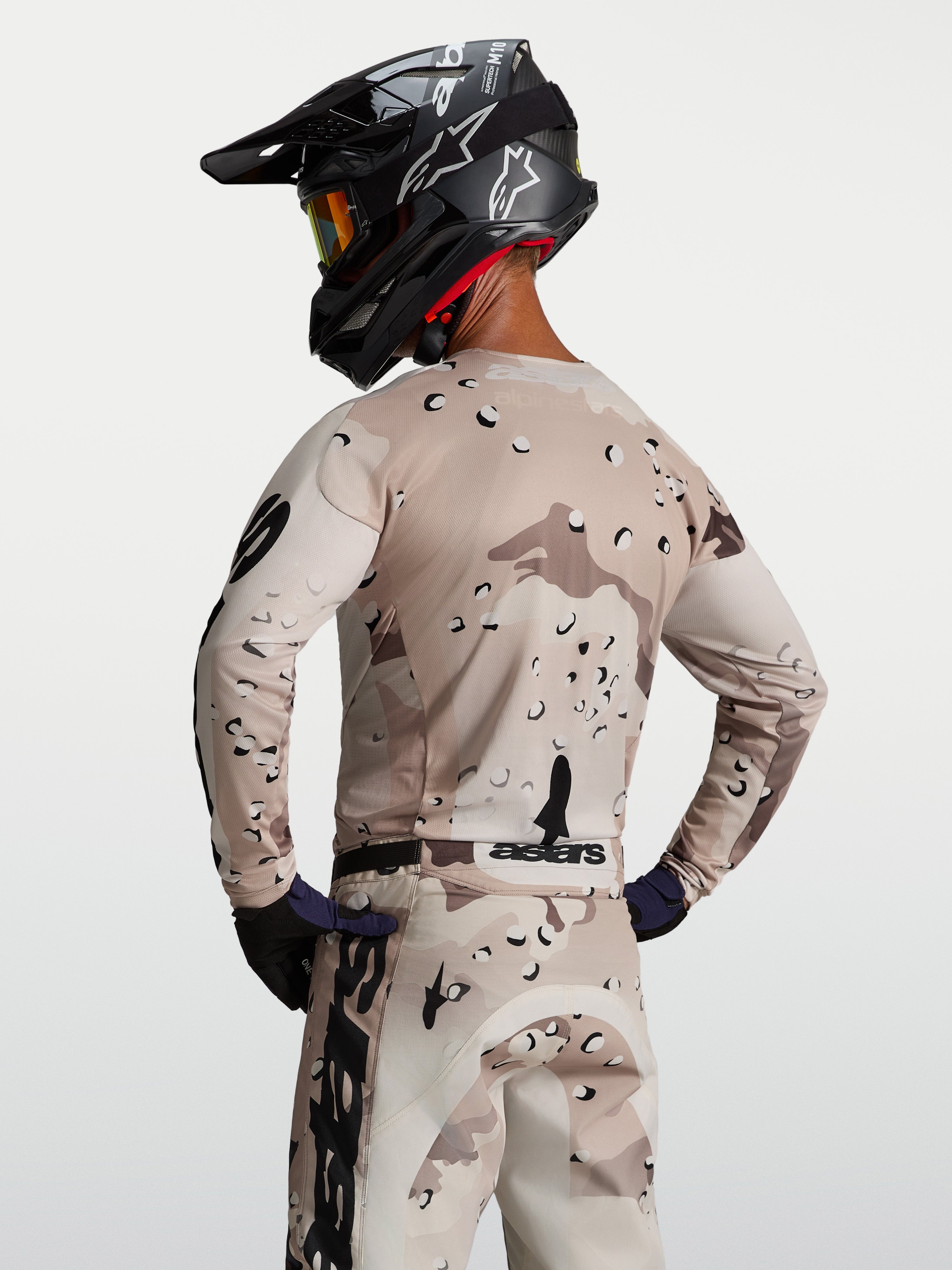2027 Racer Lone - Black MX Jersey | Alpinestars®