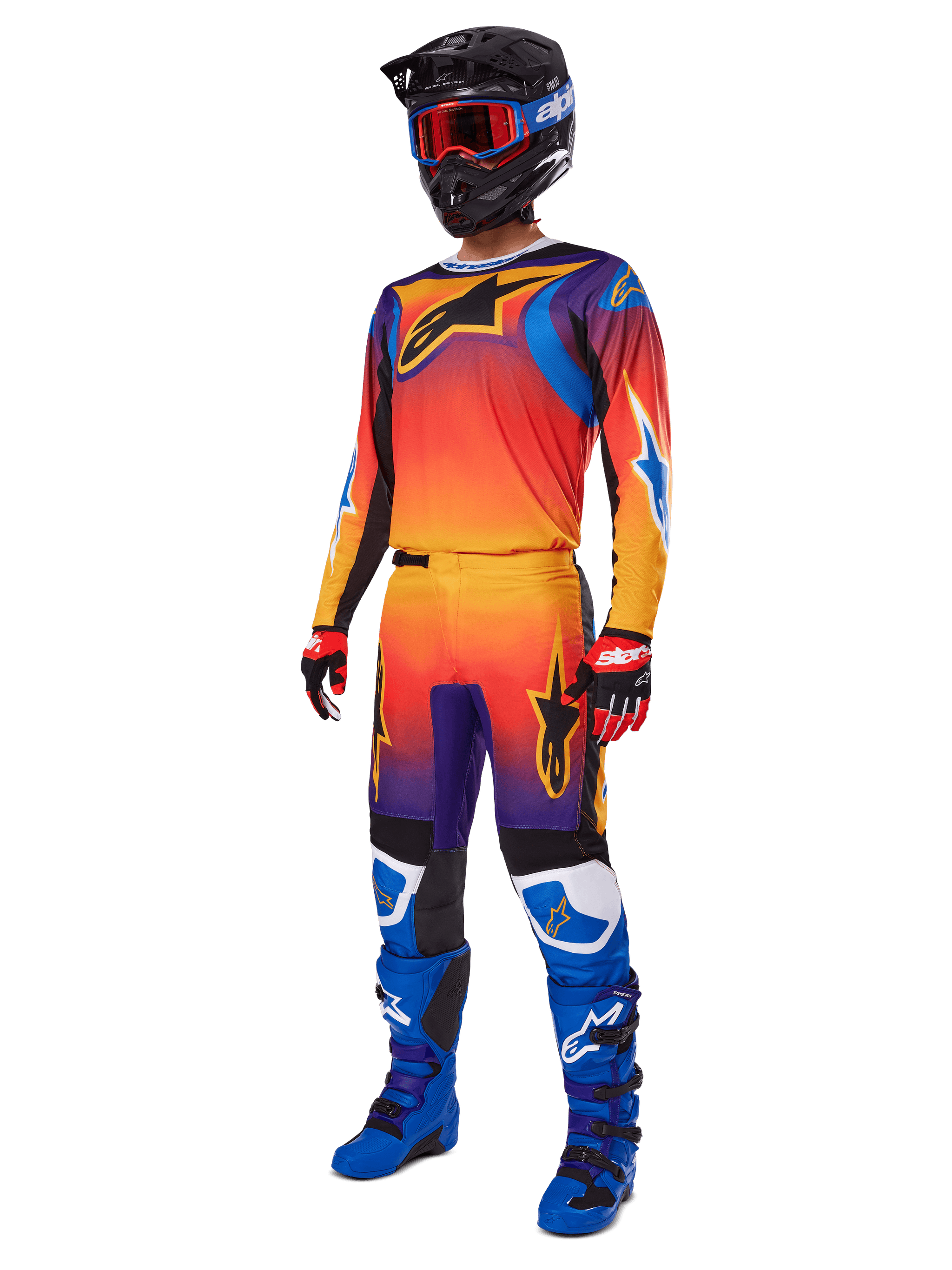 2025 Fluid Wurx - Orange MX Gear Set | Alpinestars® 2025 Fluid Wurx - Orange MX Gear Set | Alpinestars®