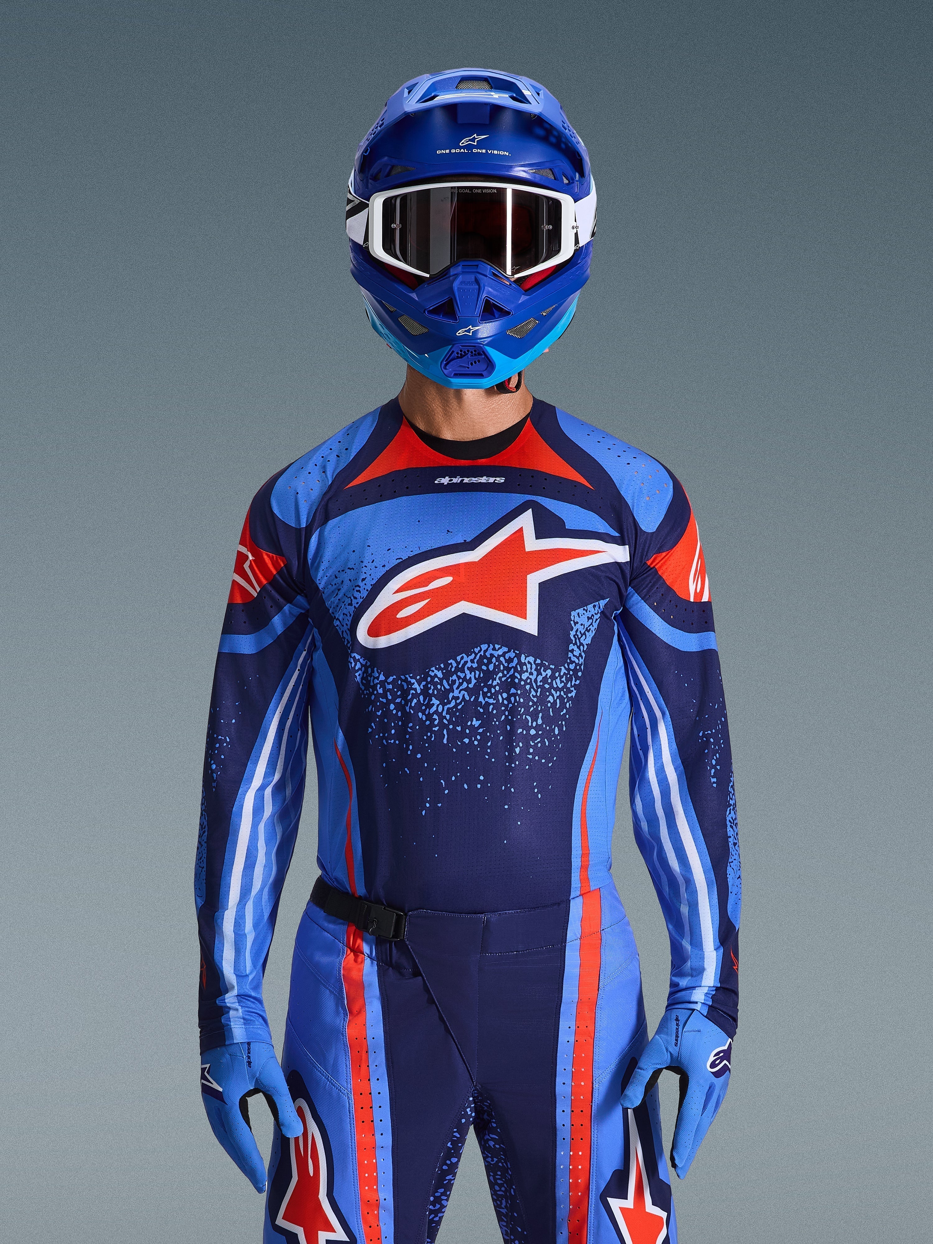 Techstar Nomur - Orange MX Jersey | Alpinestars®