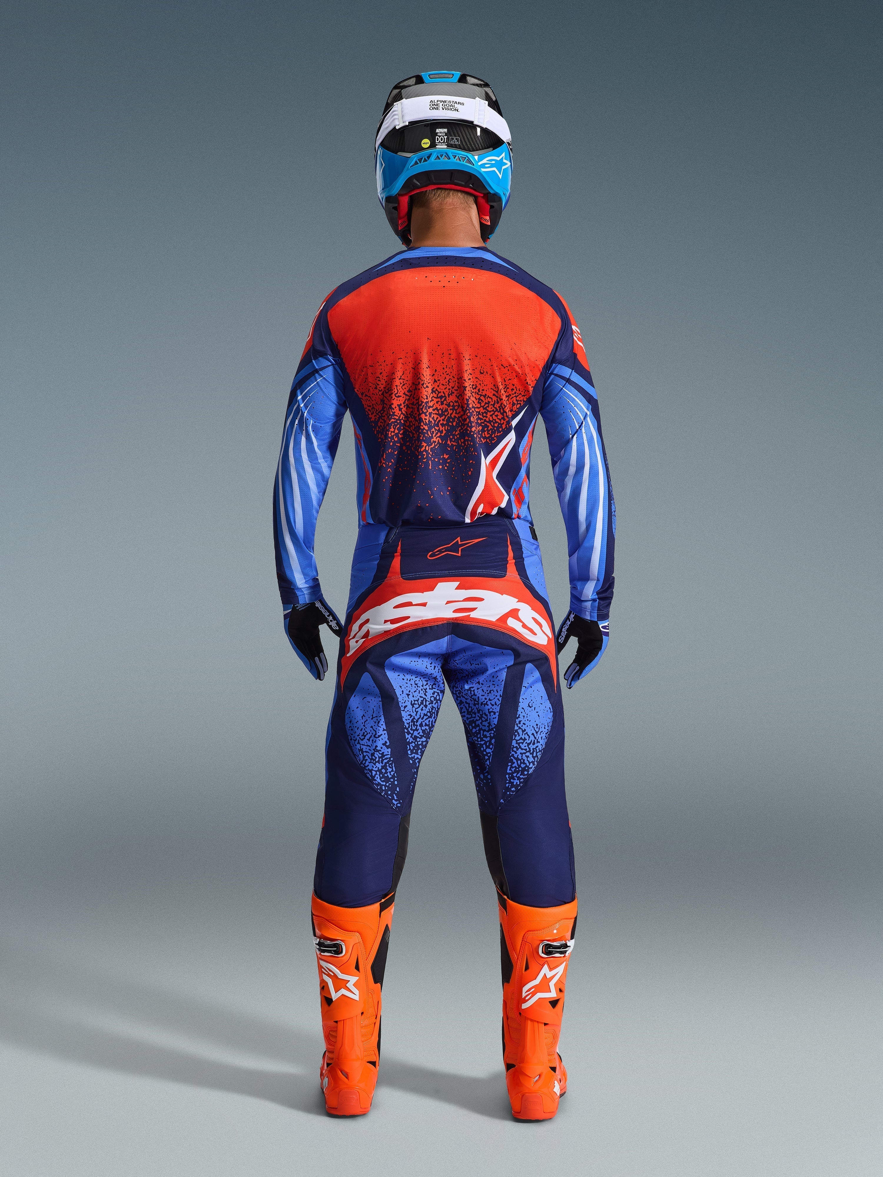 Techstar Nomur - Orange MX Jersey | Alpinestars®