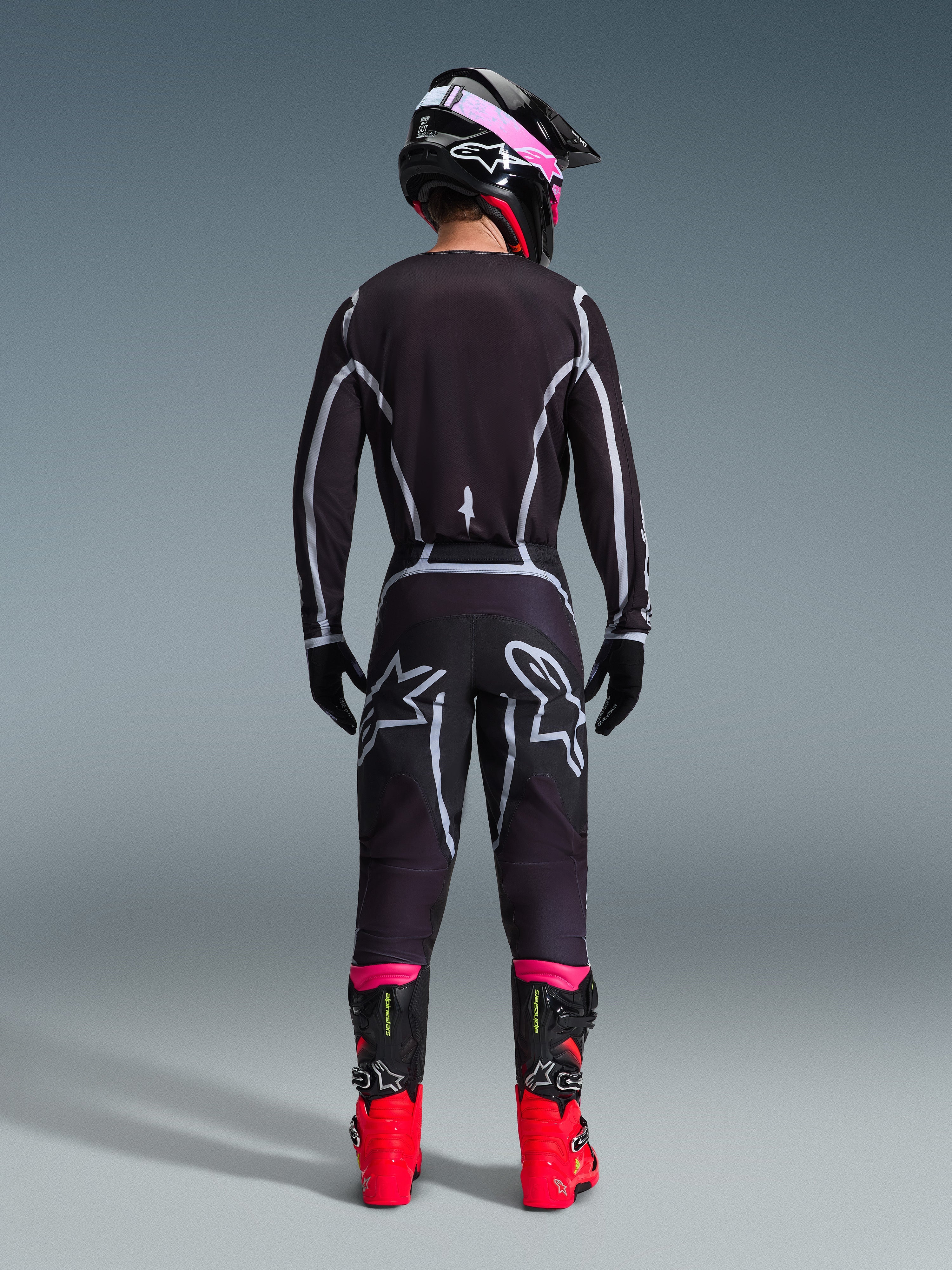 2026 Fluid Apex - Black MX Jersey | Alpinestars®