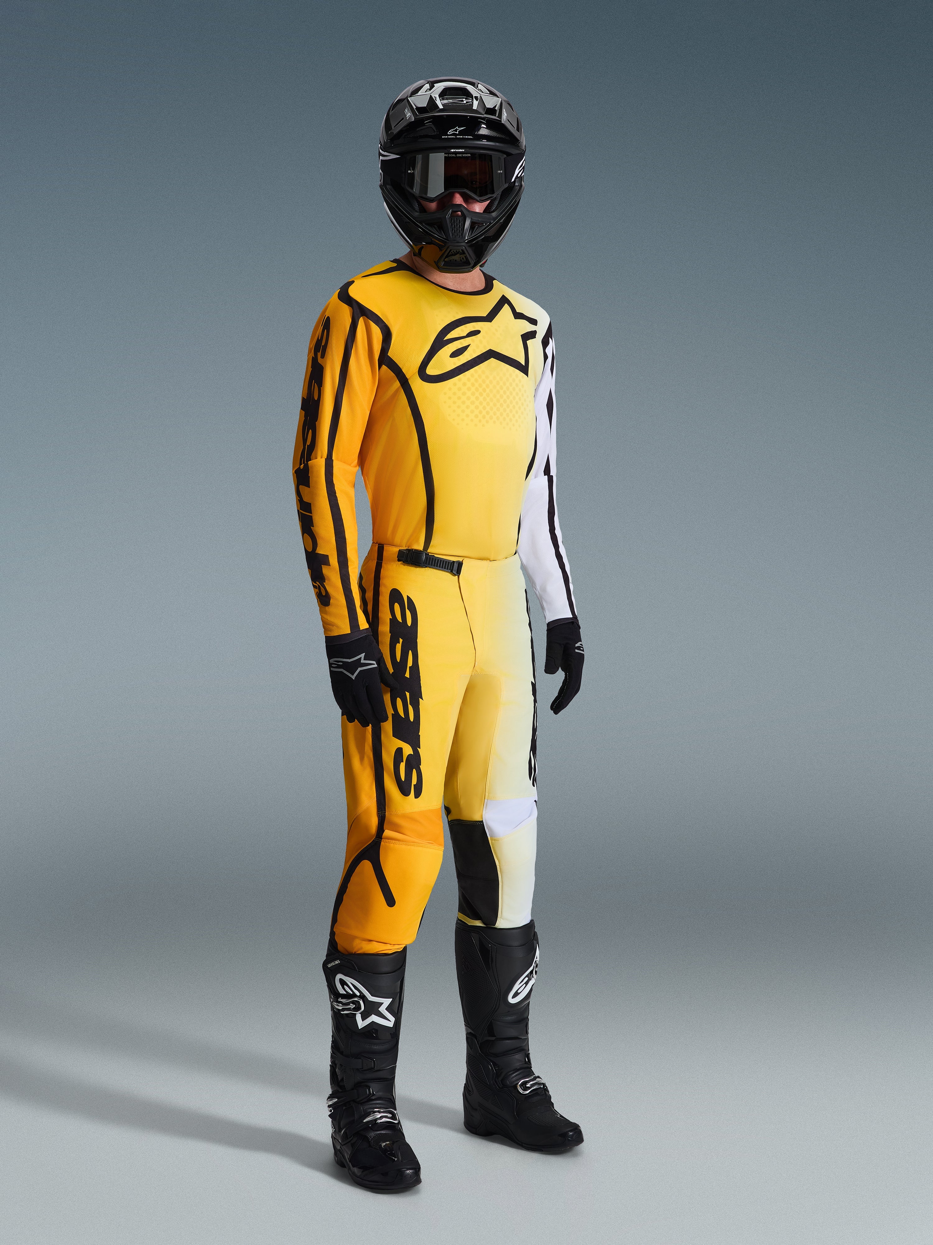 フォックス ロックスターエナジー ジップアップパーカー イエロー S 2026 Fluid Apex - MX Gear Set | Alpinestars®