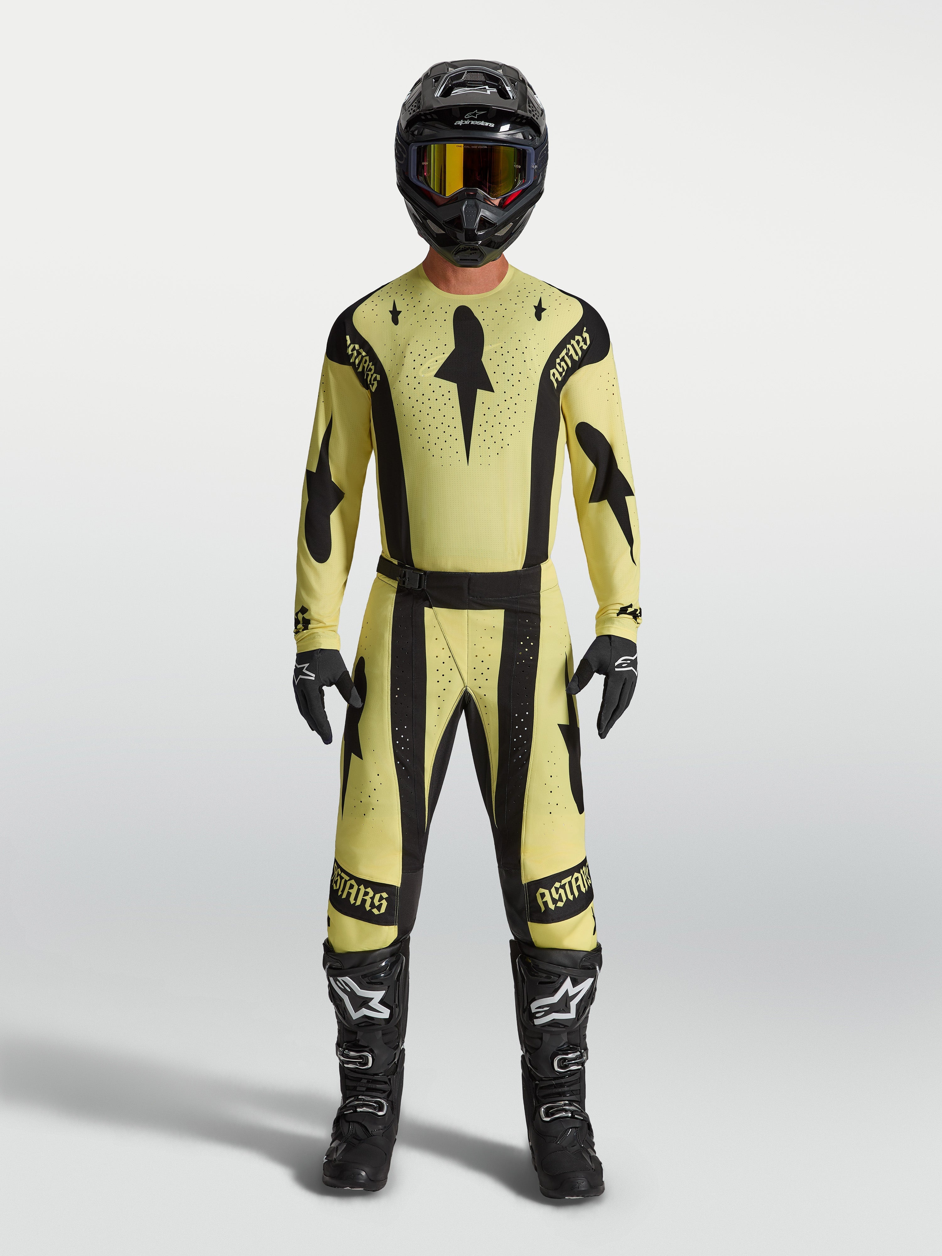 Techstar Atrox - Yellow MX Jersey | Alpinestars®