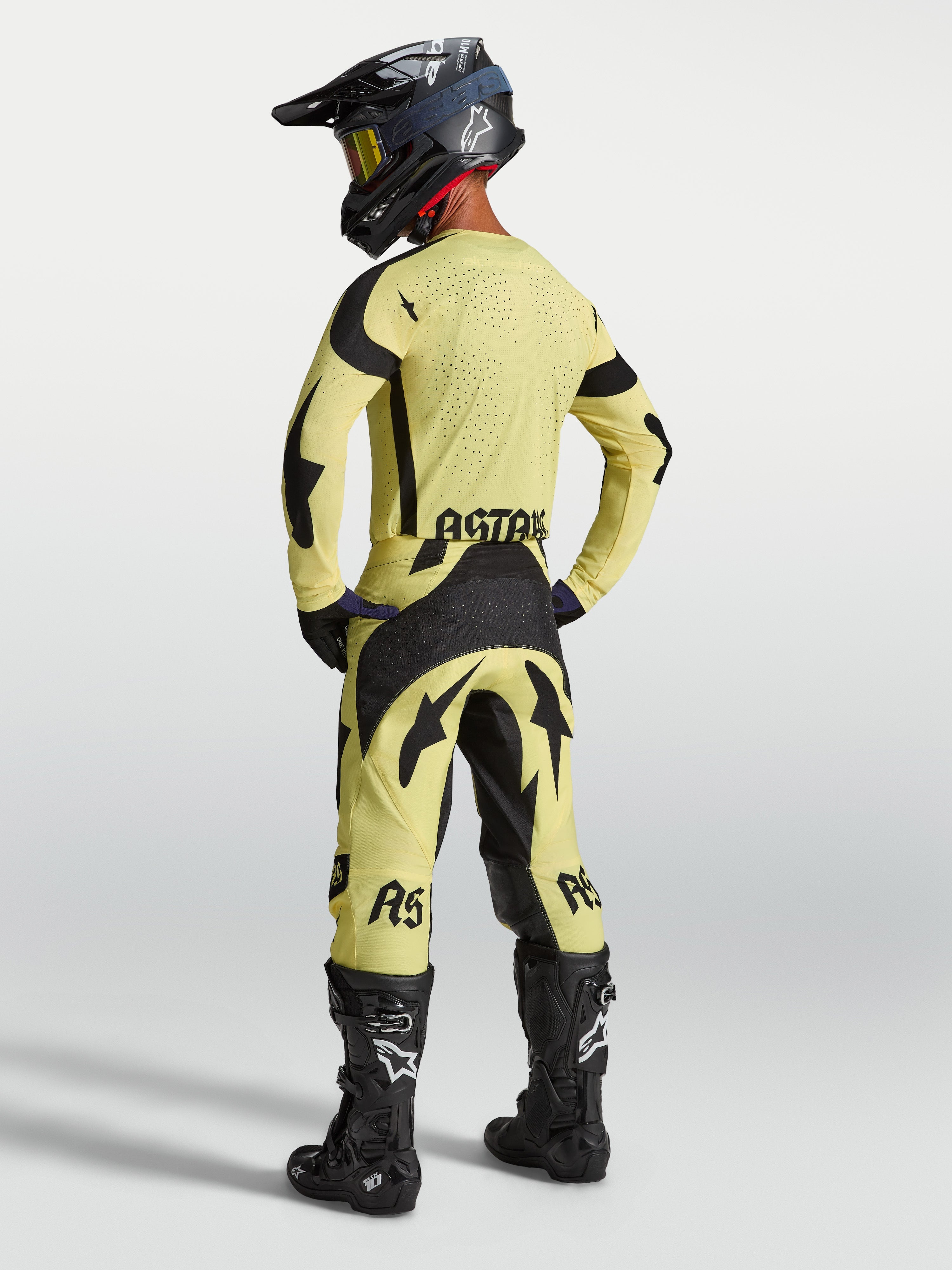 2027 Techstar Atrox - Yellow MX Jersey | Alpinestars®