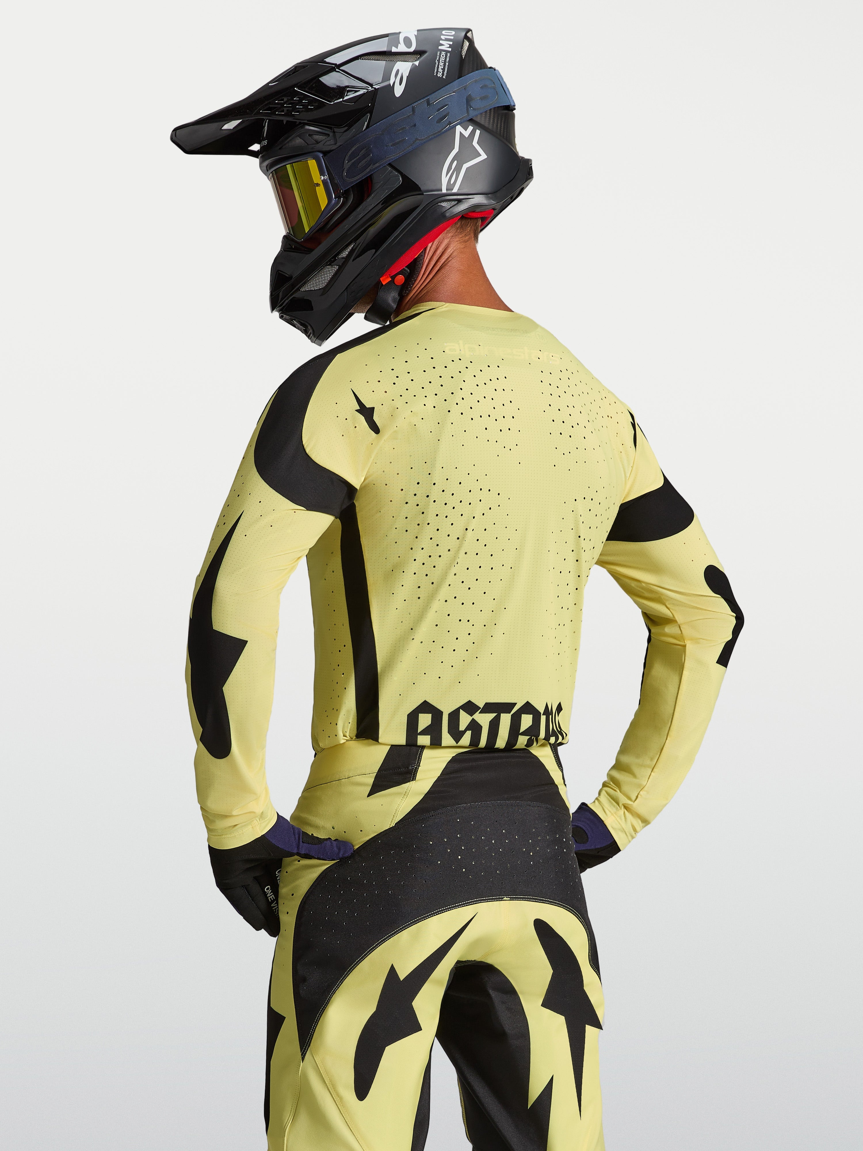 Techstar Atrox - Yellow MX Jersey | Alpinestars®