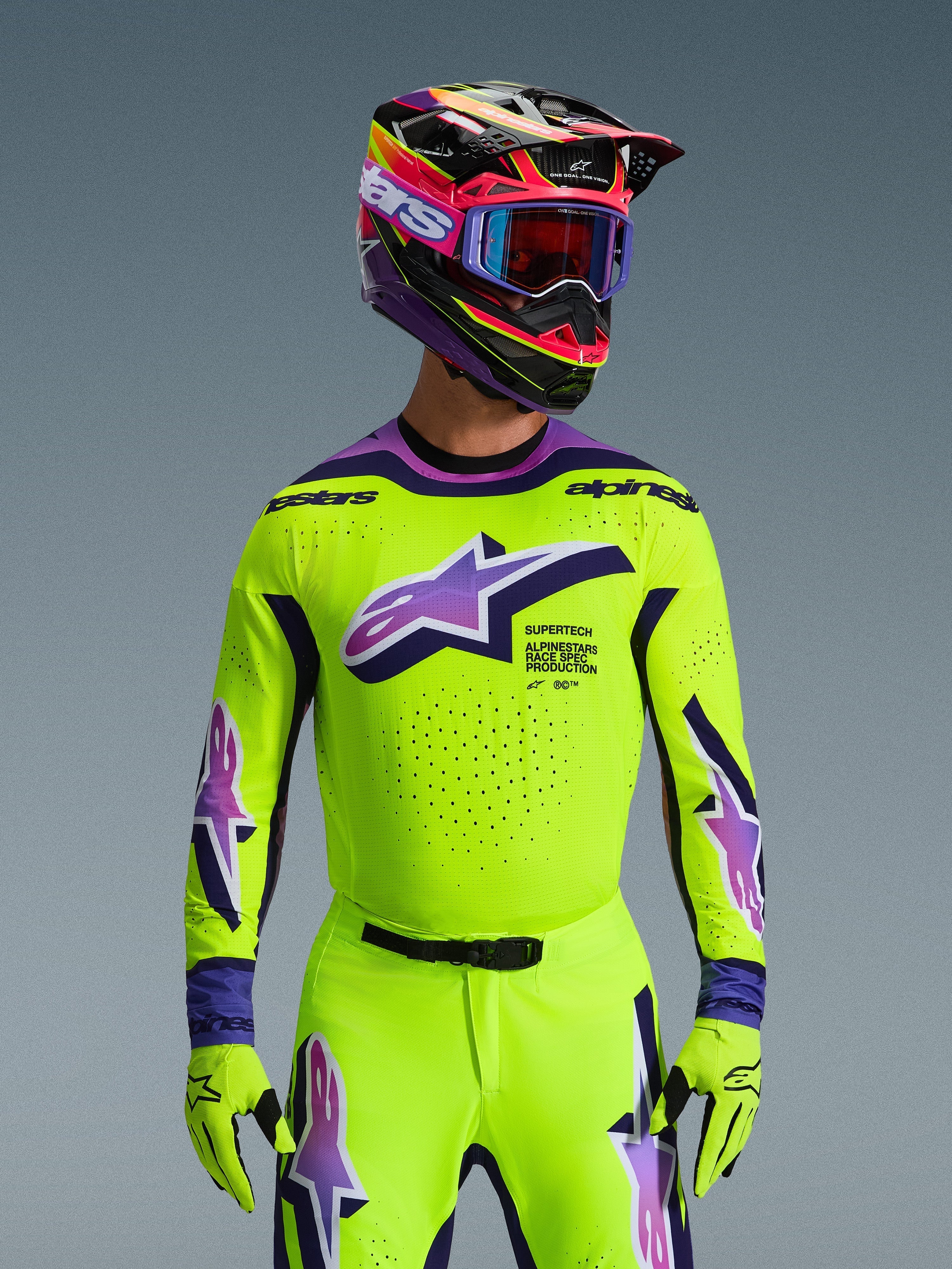 Supertech Vista - Yellow MX Jersey | Alpinestars® Supertech Vista - Yellow MX Jersey | Alpinestars®