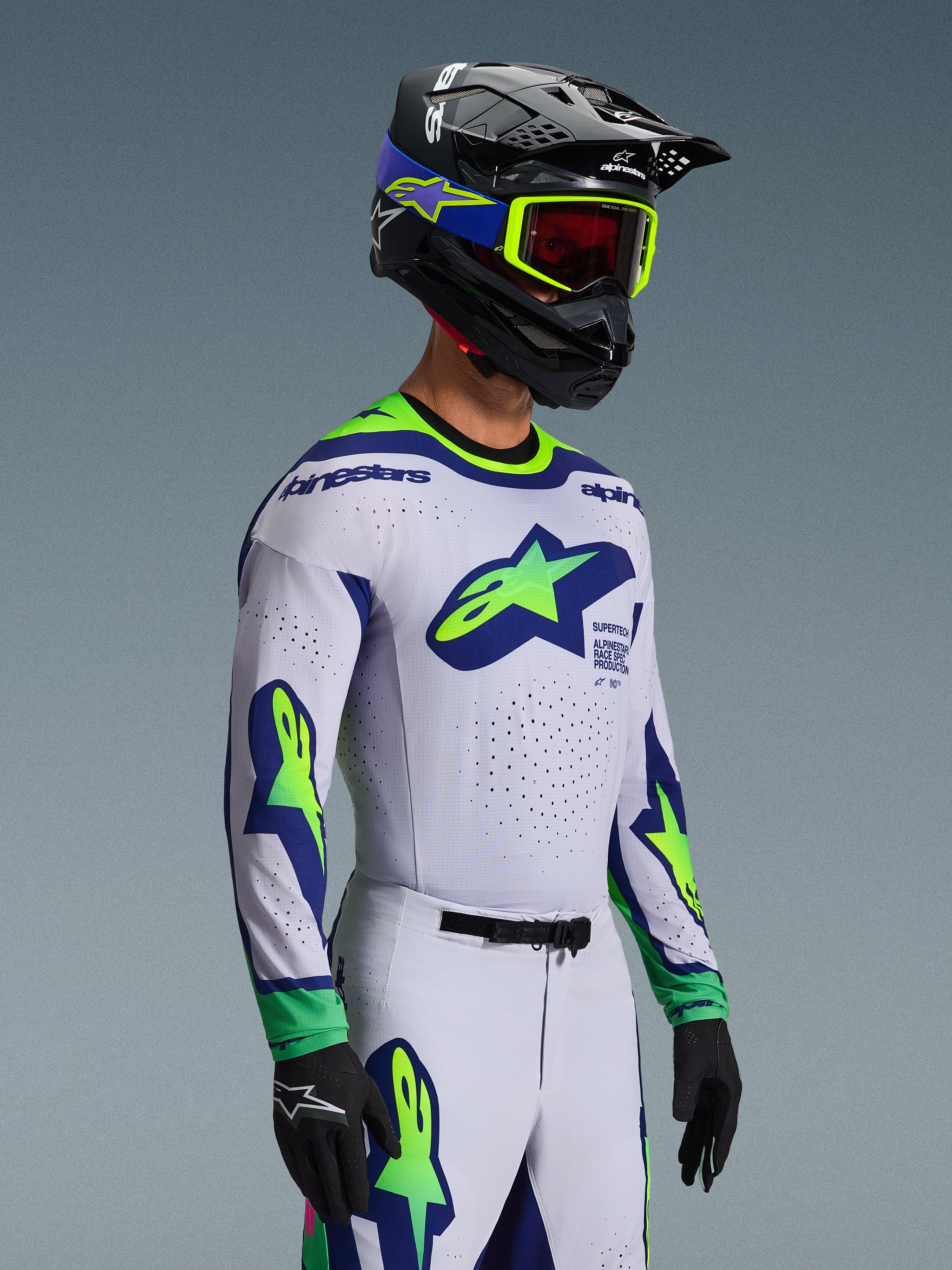 Supertech Vista - Yellow MX Jersey | Alpinestars®
