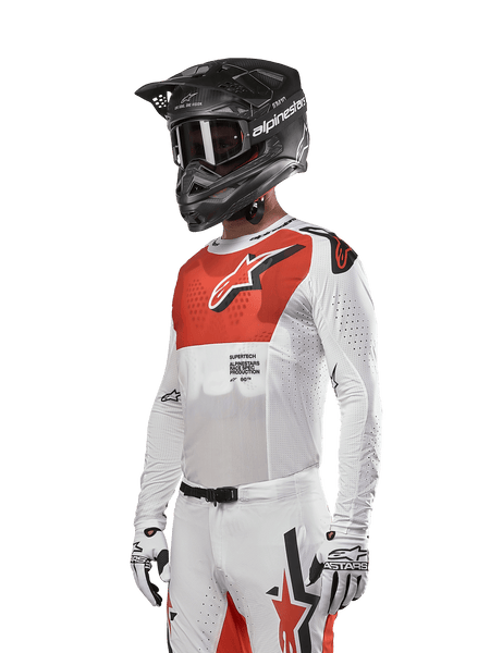 2024 Supertech Ward Jersey S / White/Hot Orange