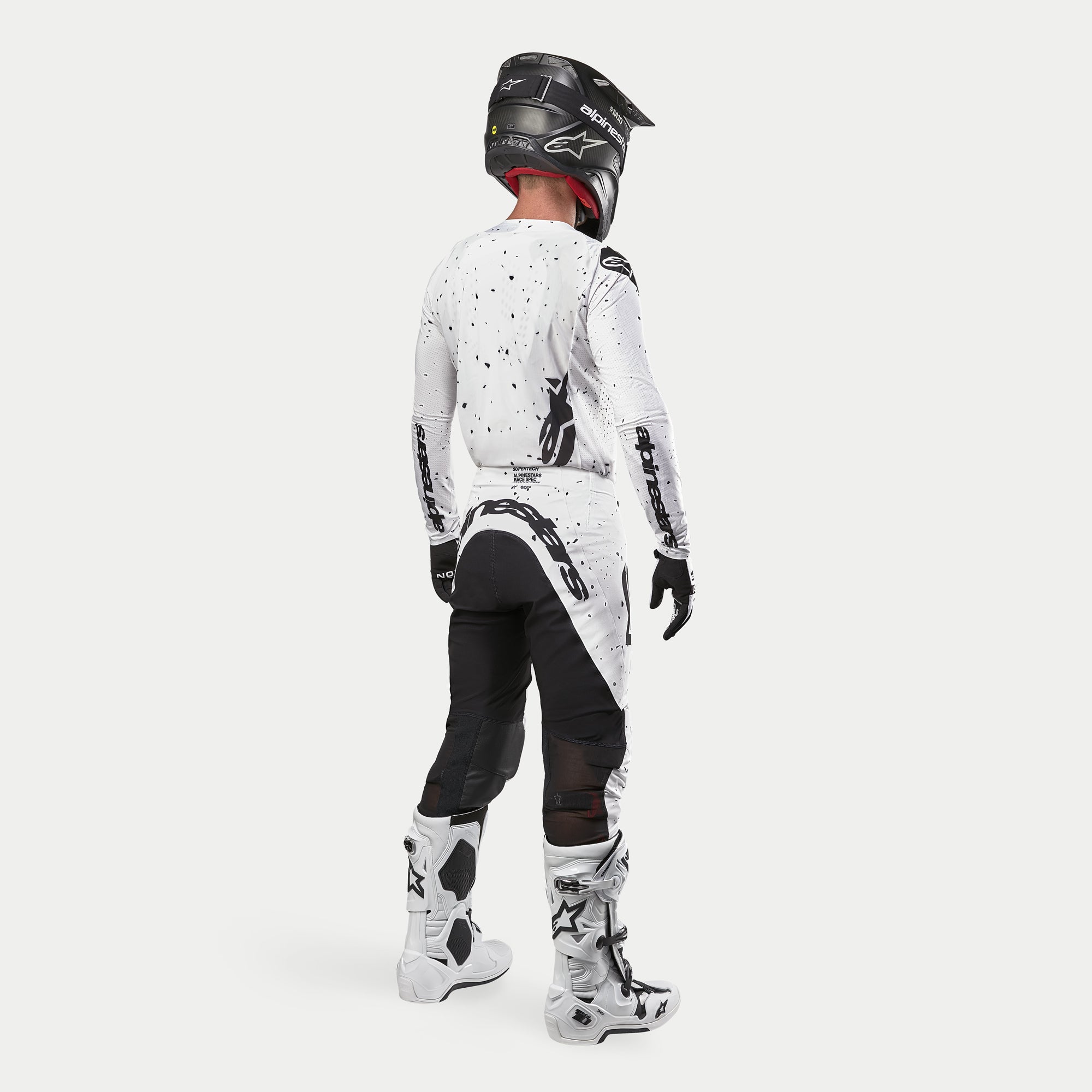 Sac Casque Alpinestars STD - Noir/blanc - Racing Fashion
