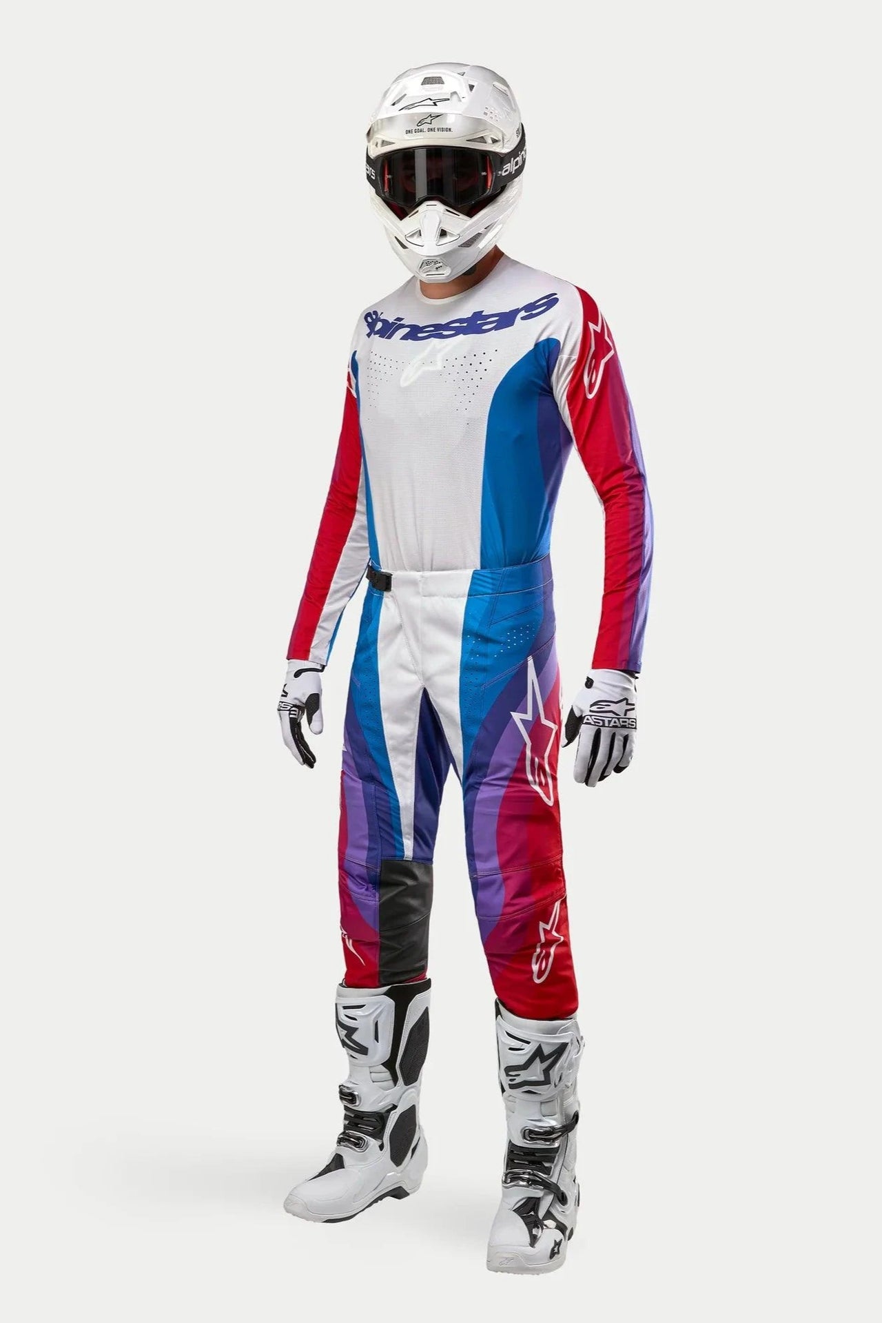 alpinestar mx gear 2024 2024 Techstar Pneuma - Red MX Pants