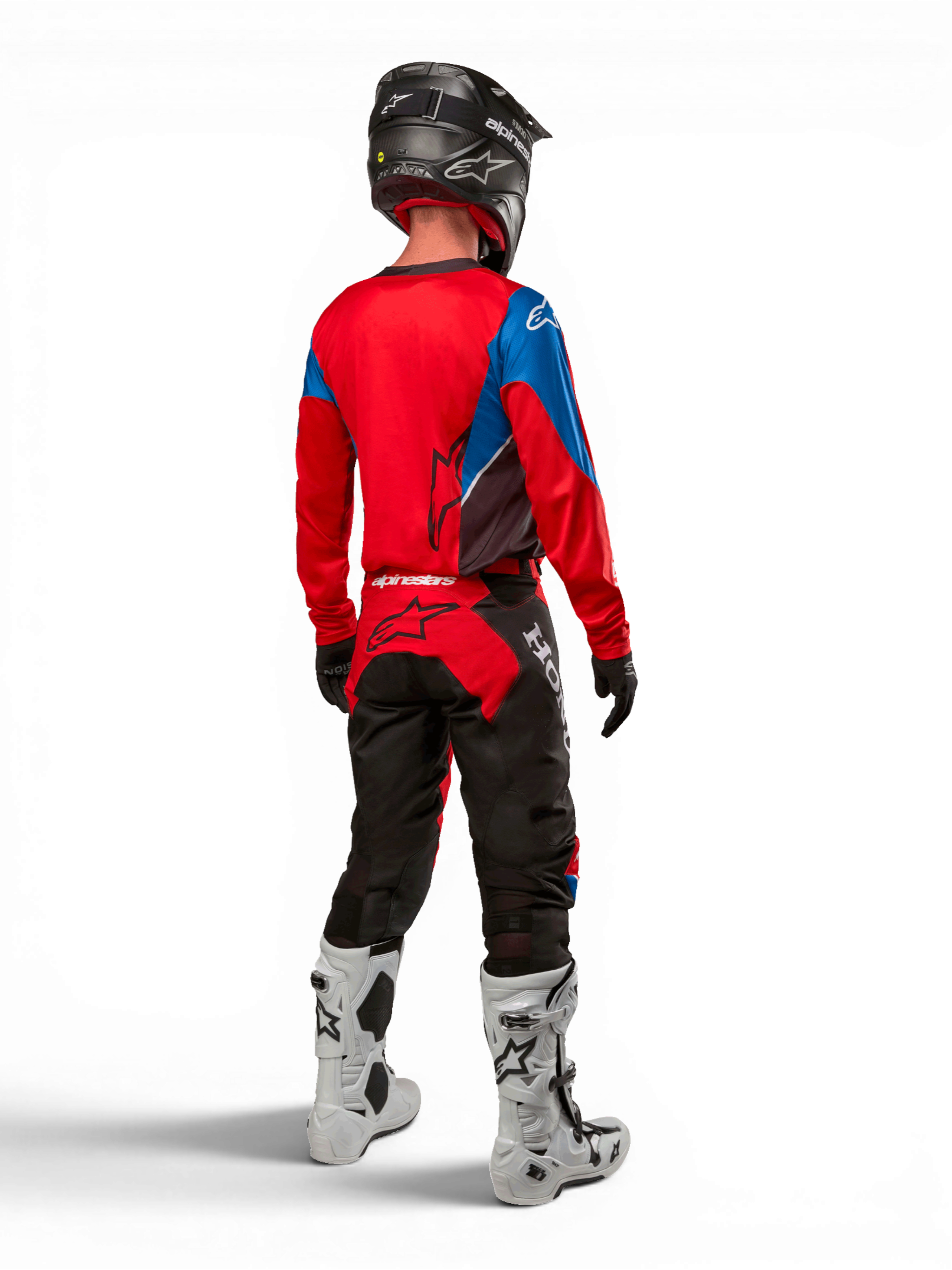 Honda Racer Iconic - Black MX Jersey | Alpinestars®