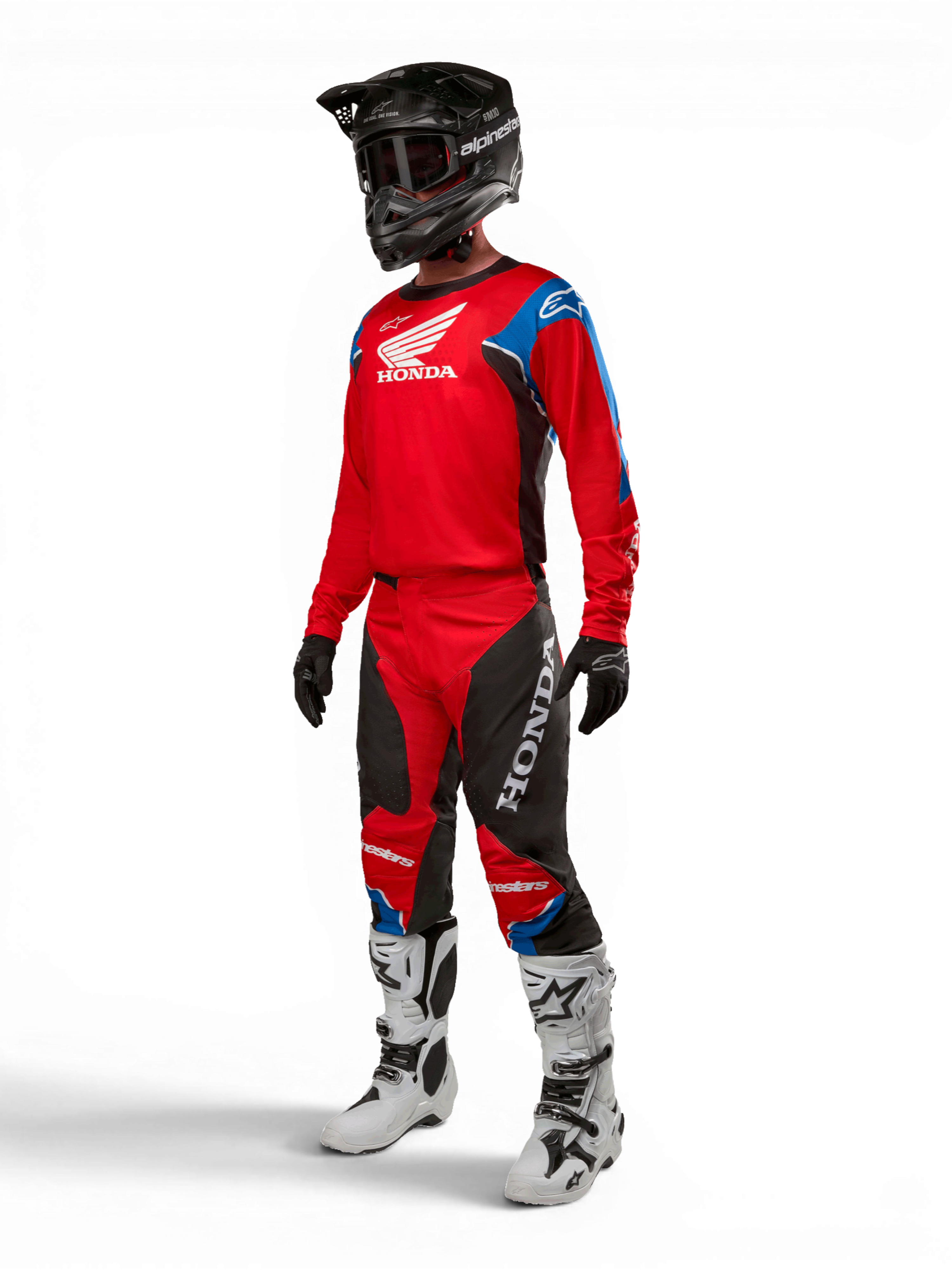 Honda Racer Iconic - Black MX Jersey | Alpinestars®
