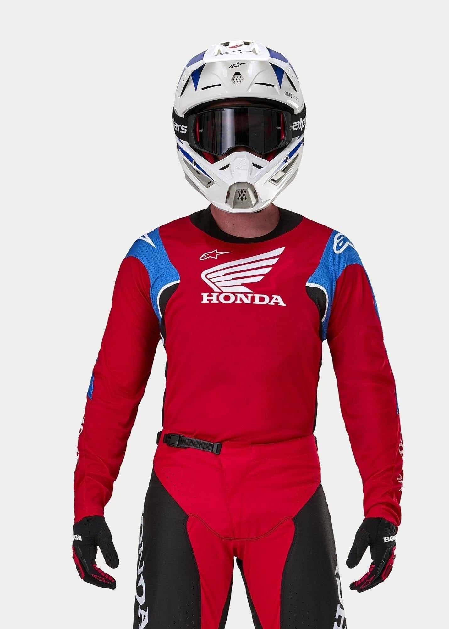Honda Racer Iconic - Black MX Jersey | Alpinestars®