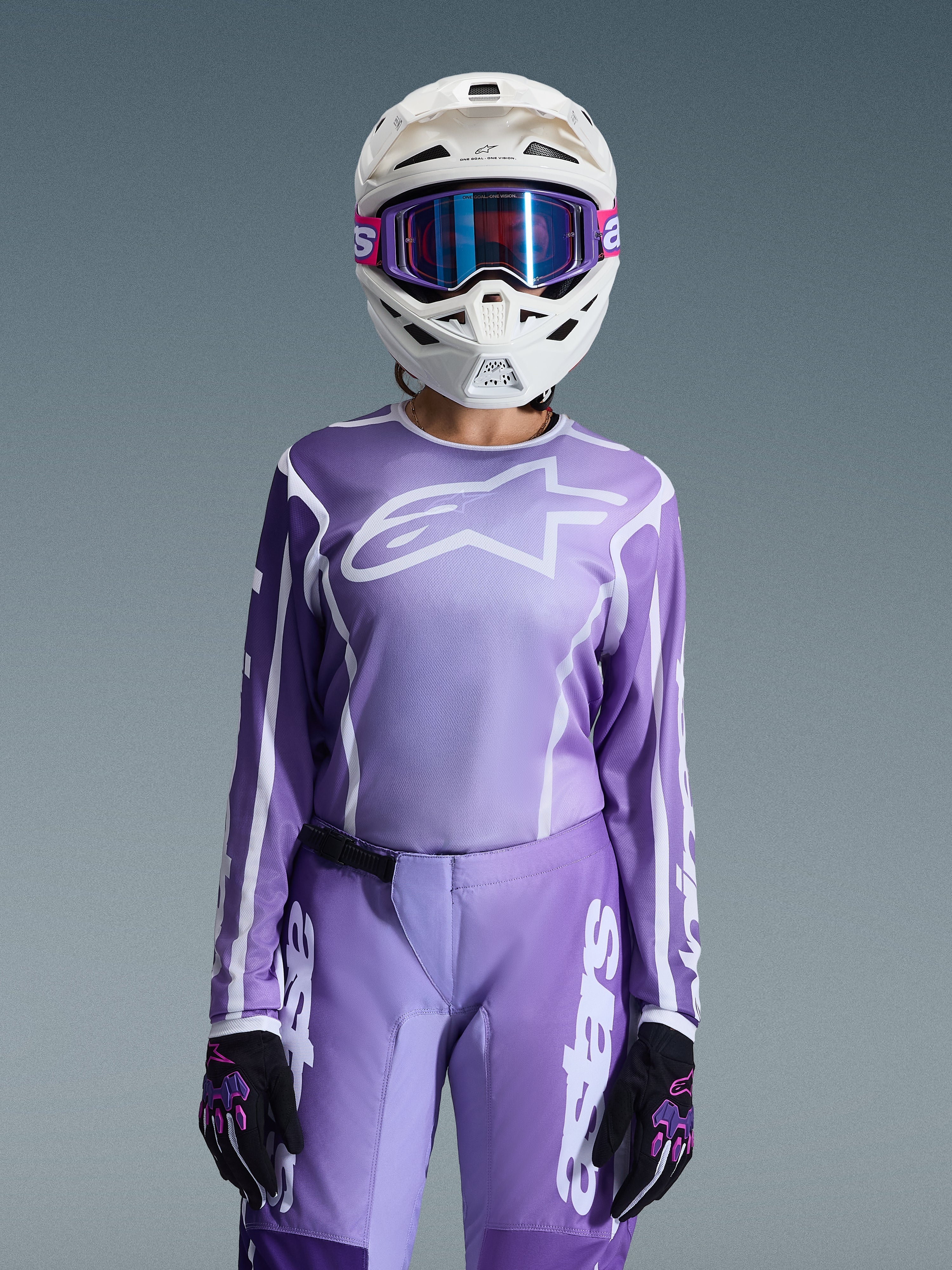 2026 Woman Stella Fluid Apex - MX Jersey | Alpinestars®