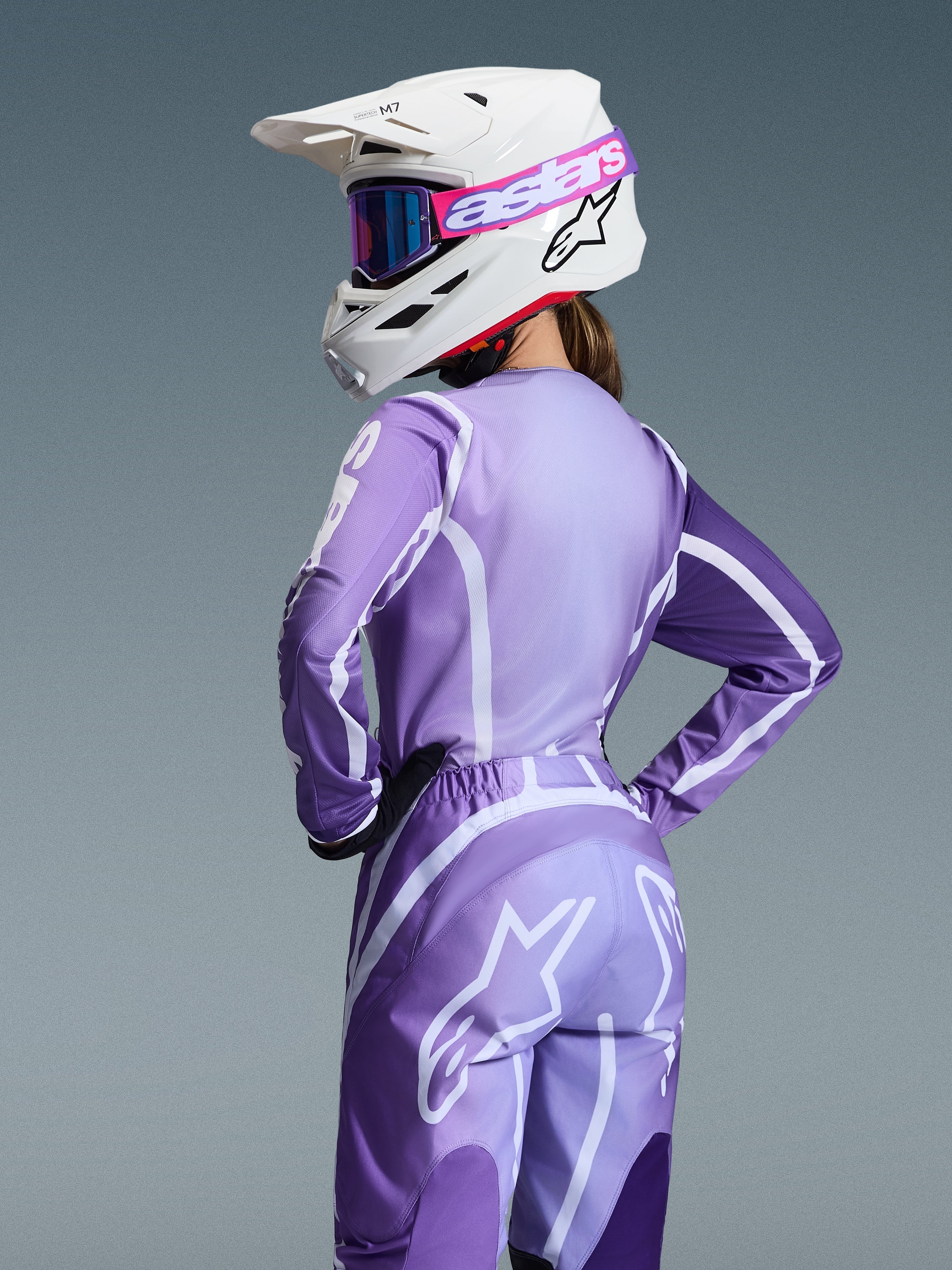 2026 Woman Stella Fluid Apex - MX Jersey | Alpinestars®