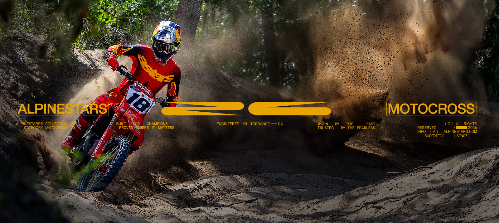 MX: Motocross Apparel and Accessories | Alpinestars®