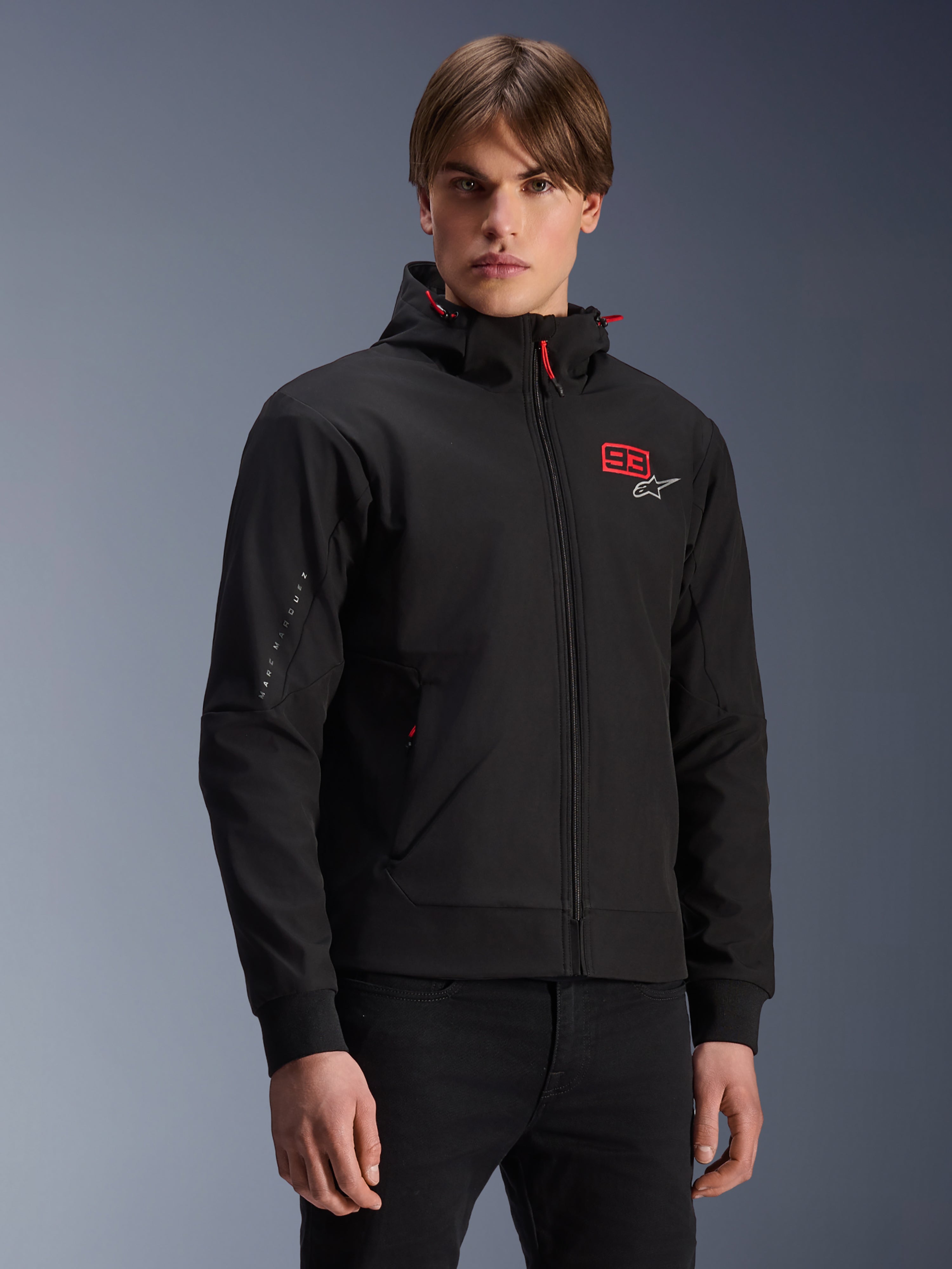 Radium 93 Razor MM93 Radium Tech - Black Motorcycle Jacket | Alpinestars®