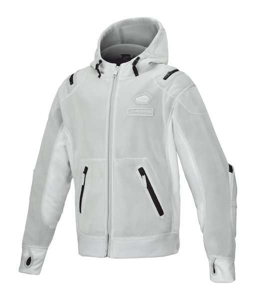 Moflow Air Tech Hoodie - Gray Motorcycle Jacket | Alpinestars®