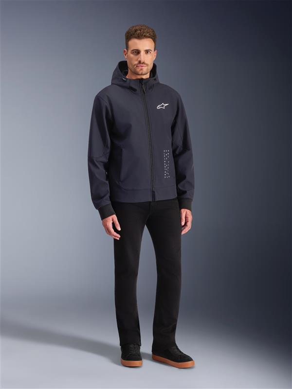 Radium Tech Hoodie - Black Motorcycle Jacket | Alpinestars®