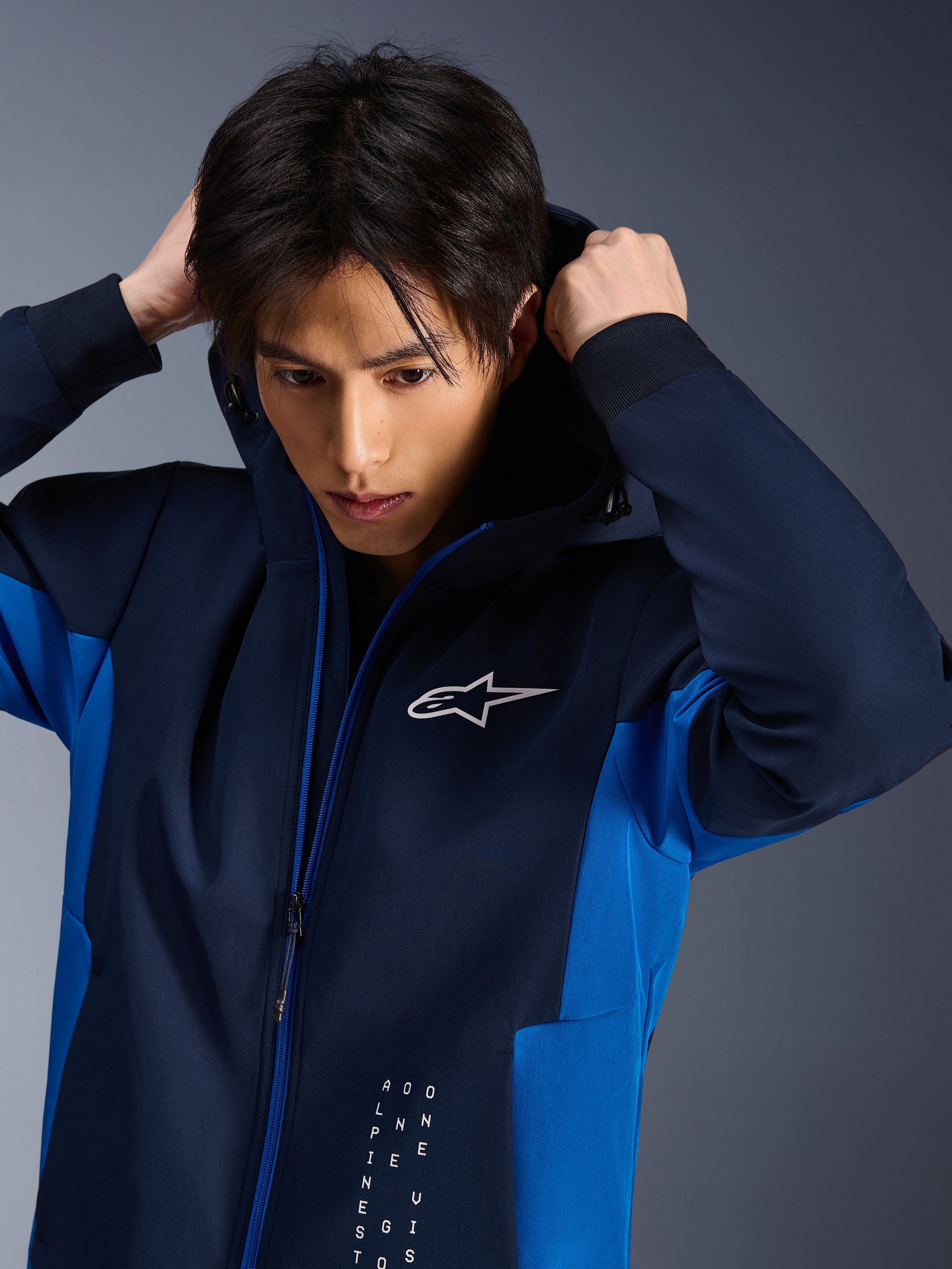 3LAYER SHELL HOODIE (NAVY)【Mサイズ】 【公式通販】